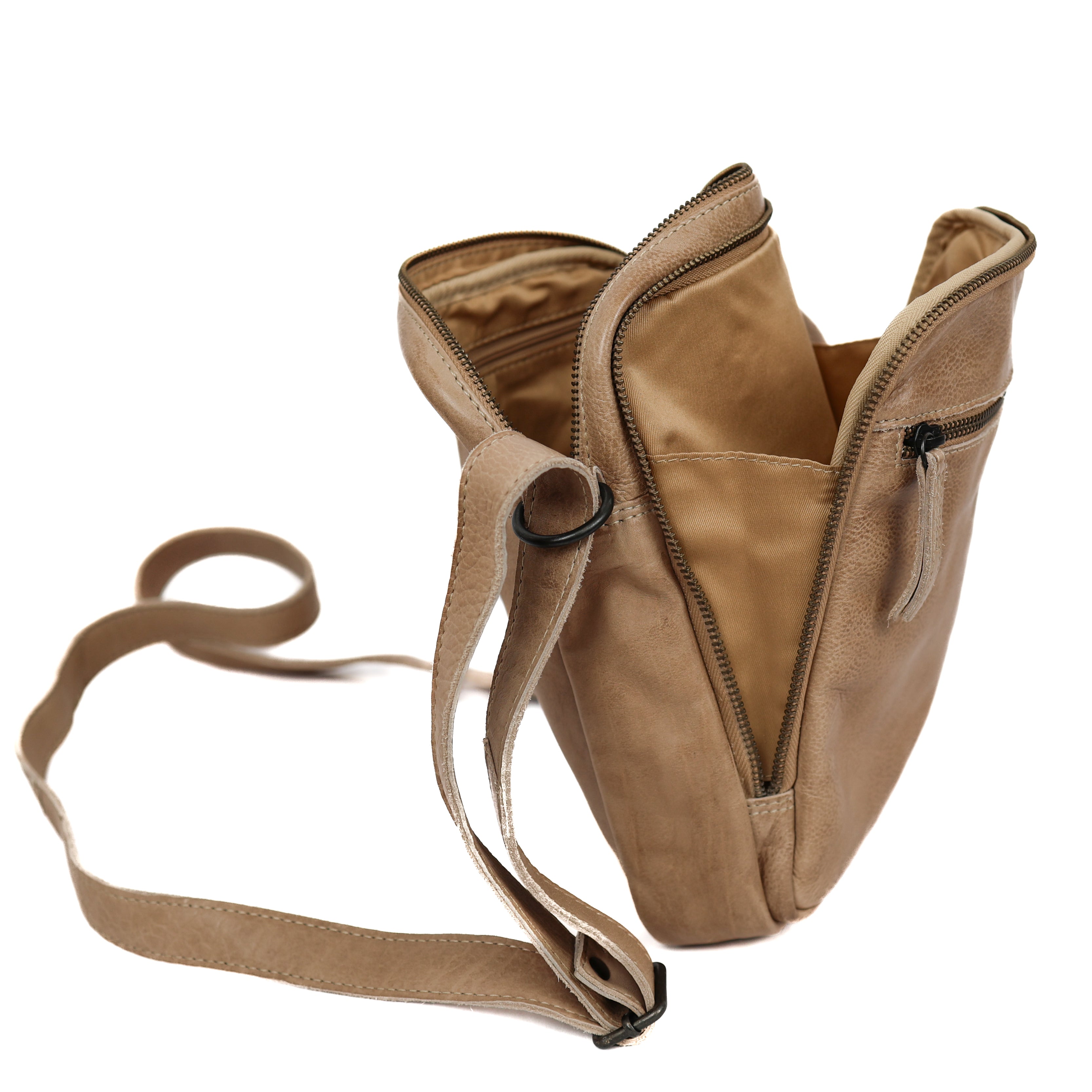 Shoulder bag 'Luz' beige