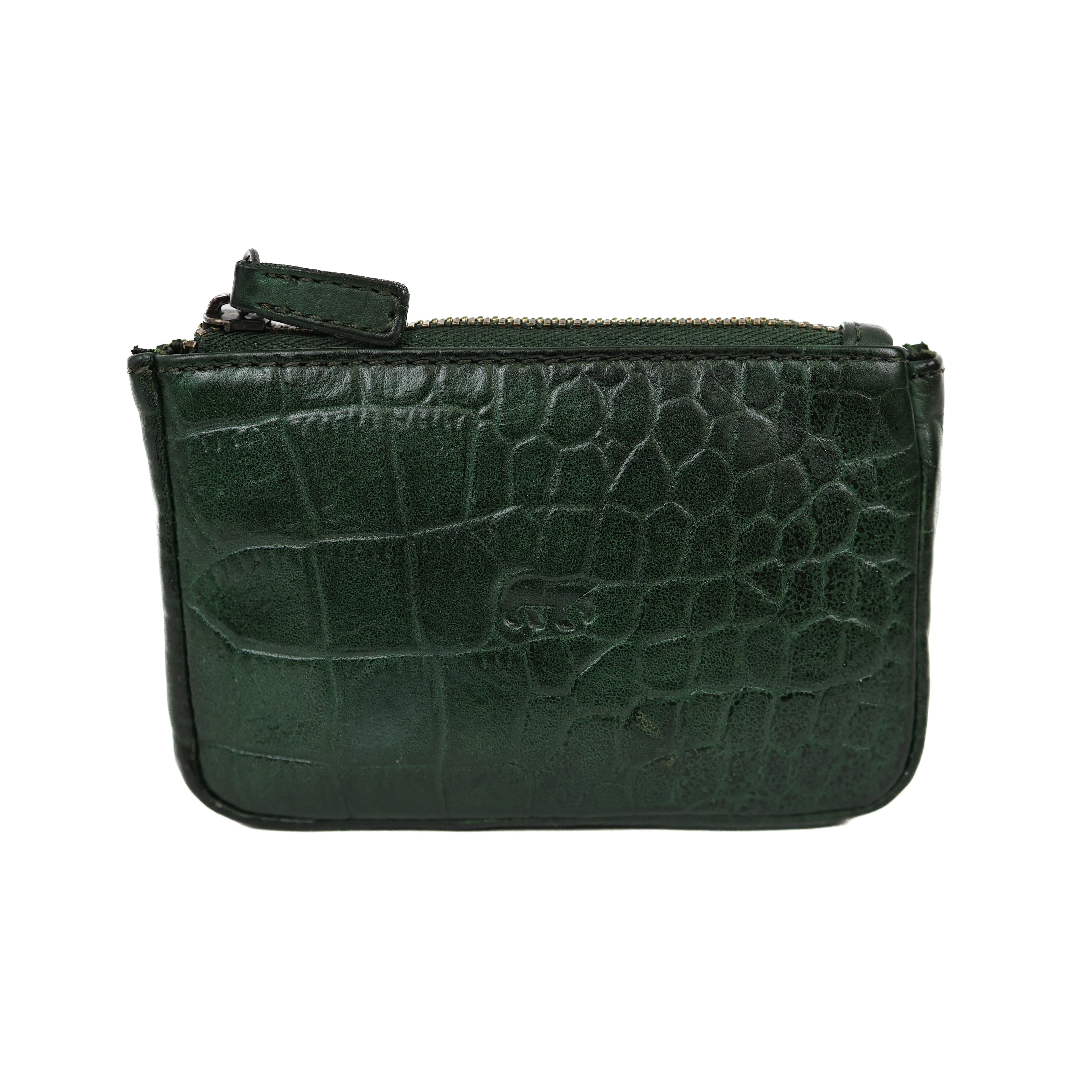 Sleuteletui 'Timo' groen croco