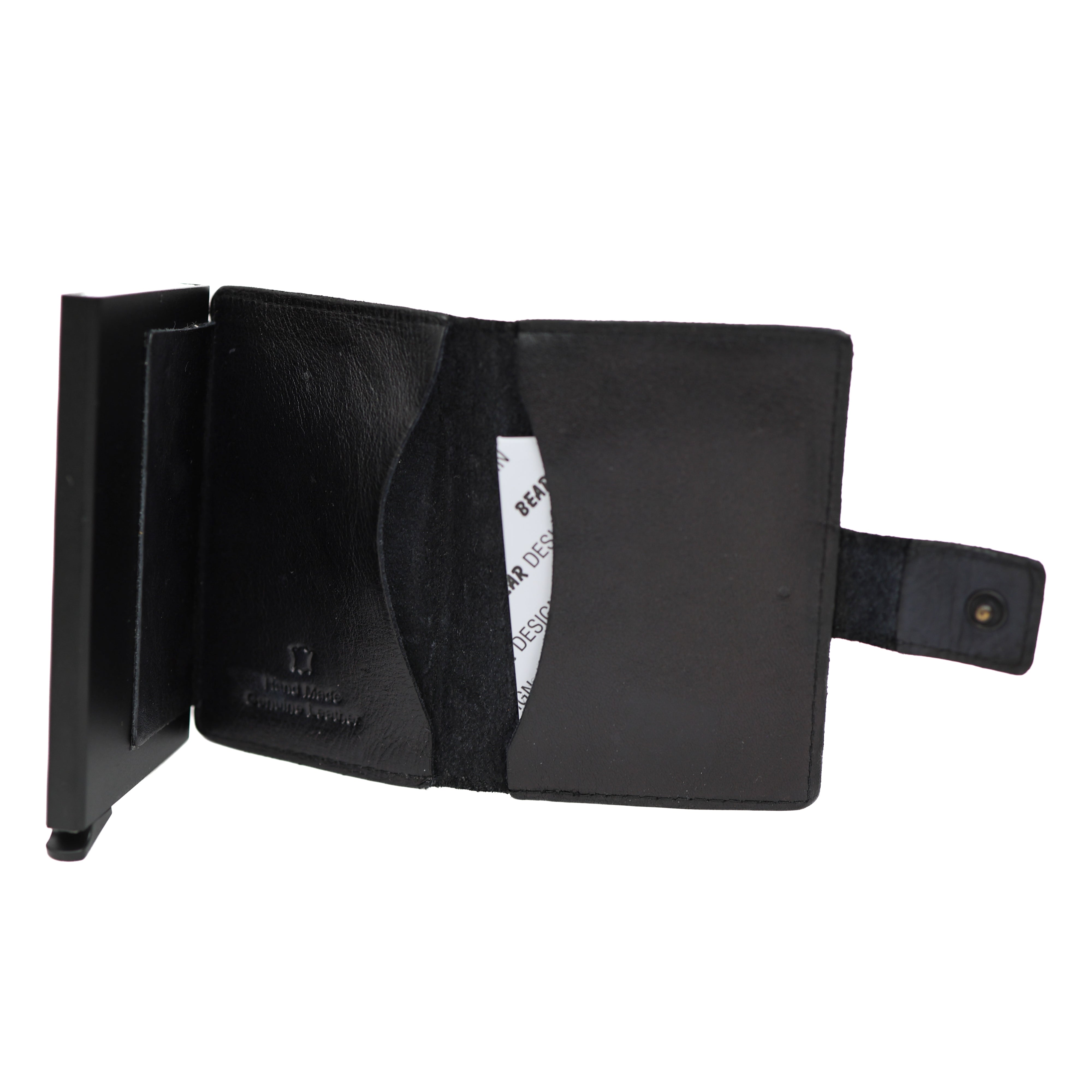 RFID Pasjeshouder 'Pip´ croco zwart