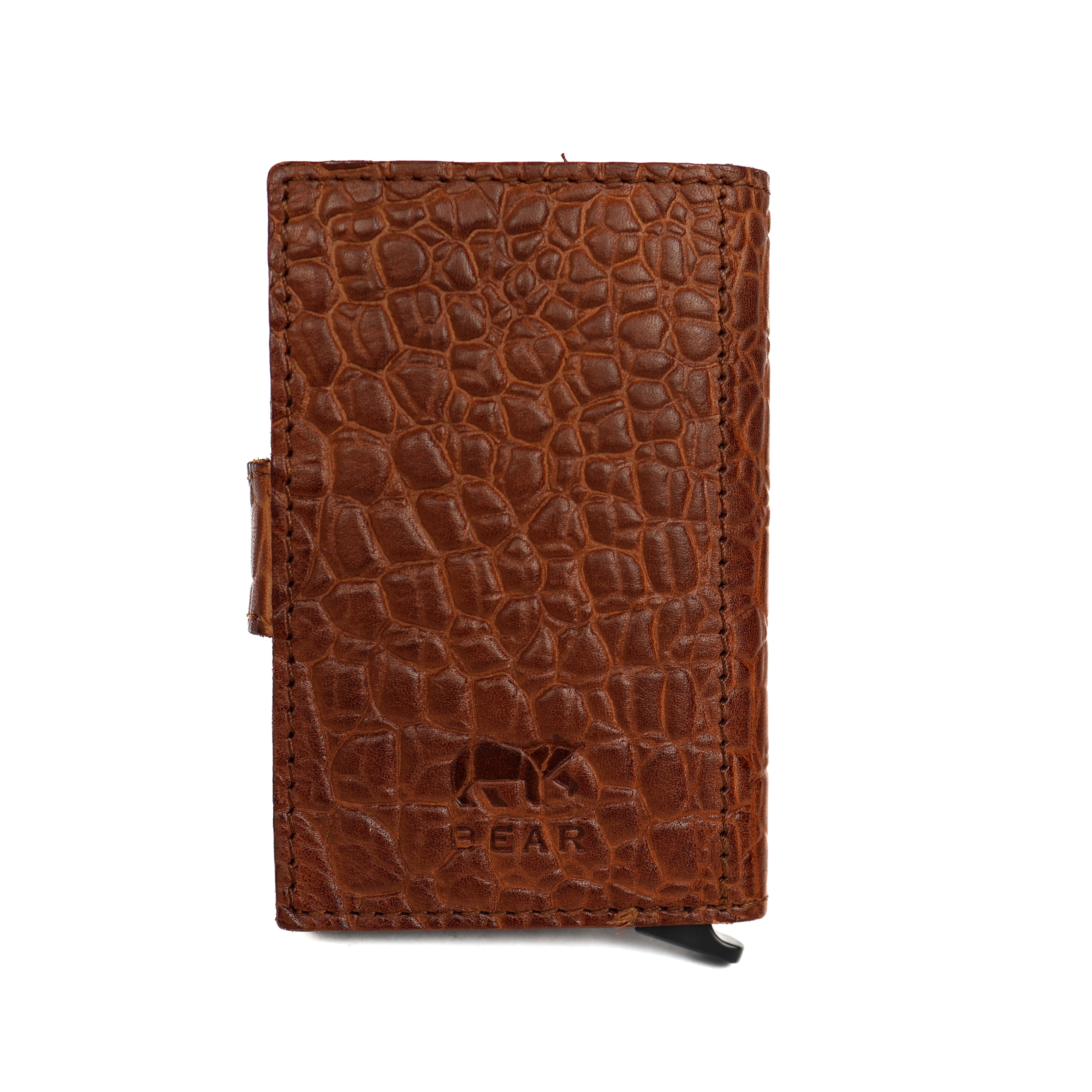 RFID Pasjeshouder 'Pip´ croco cognac