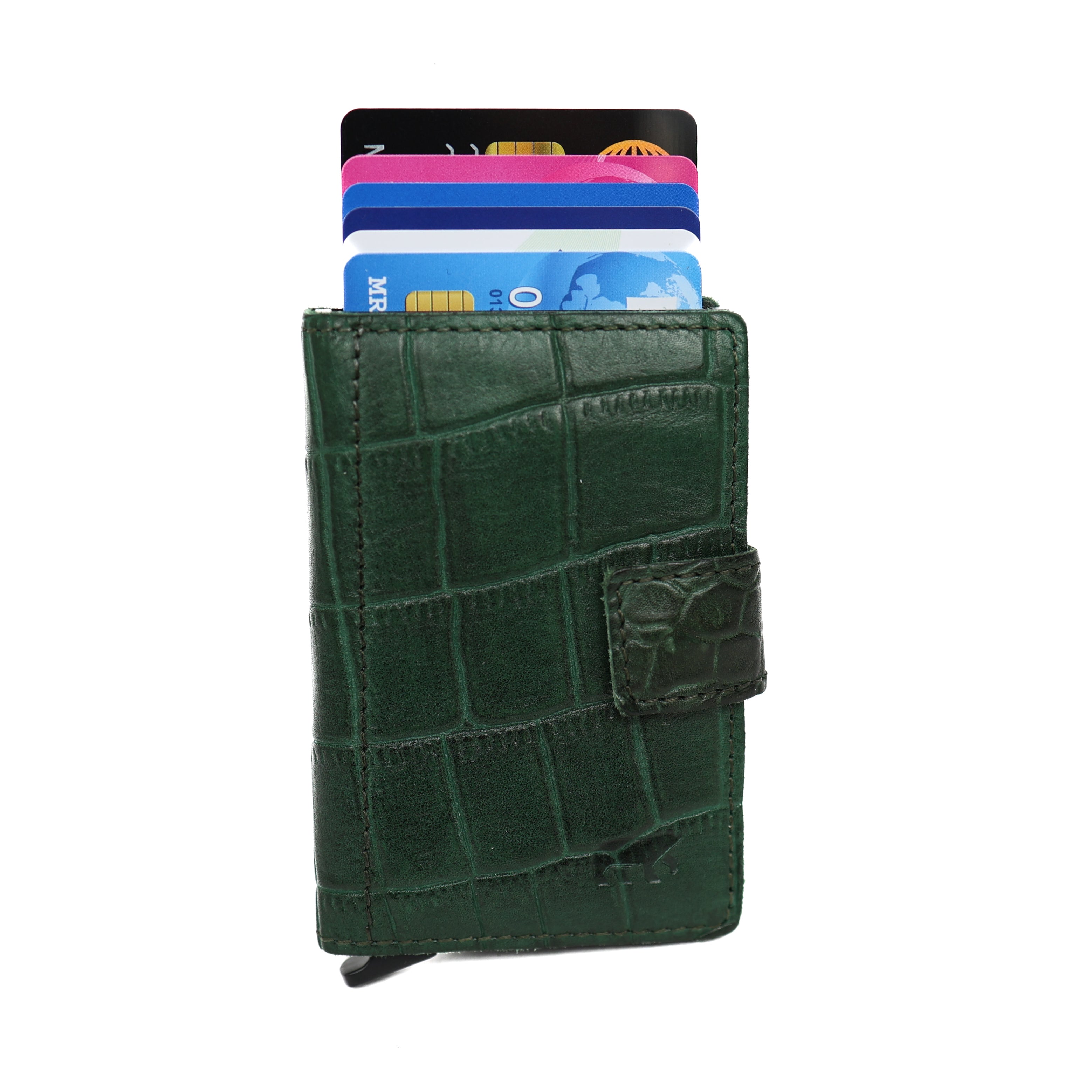 RFID Pasjeshouder 'Pip´ croco groen
