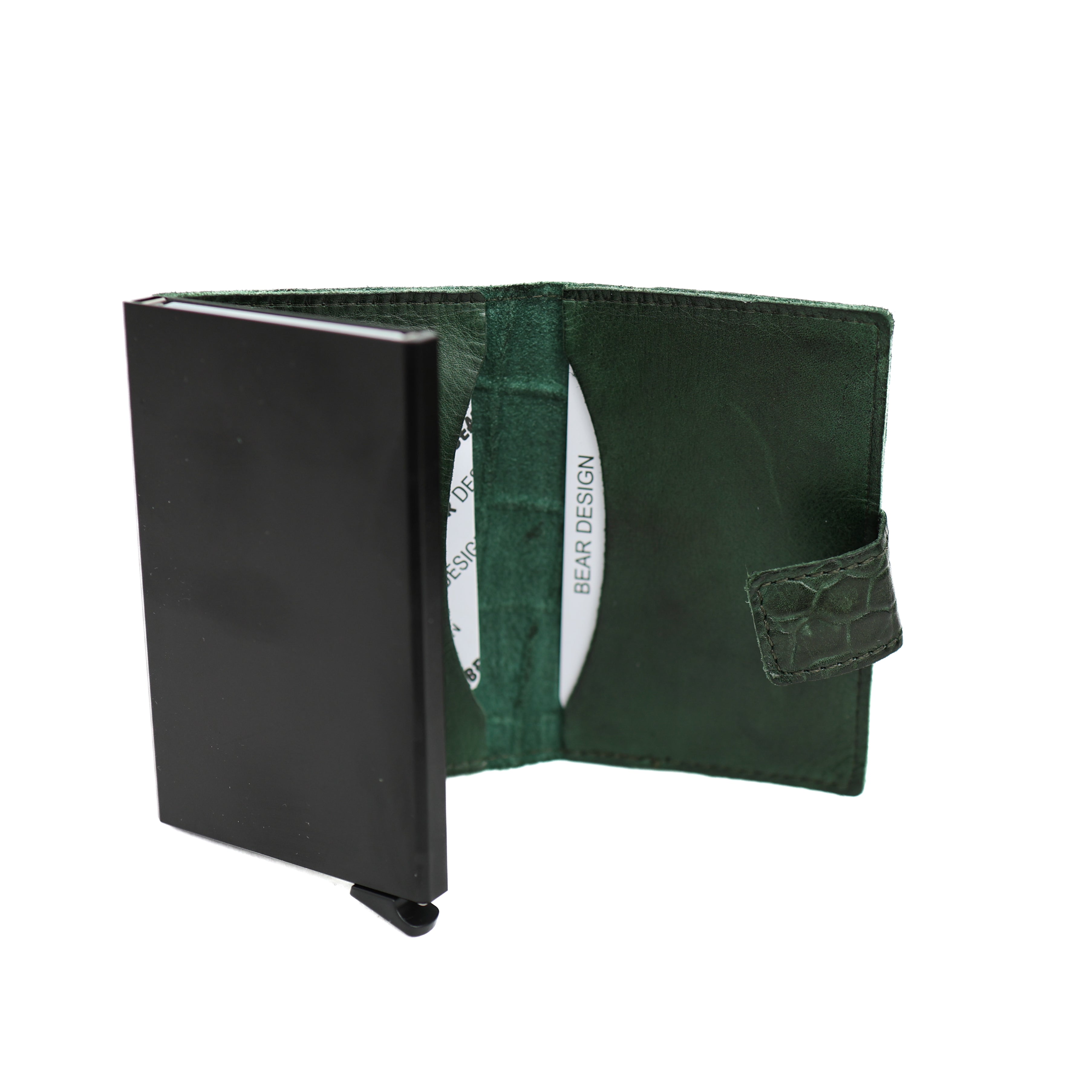 RFID Pasjeshouder 'Pip´ croco groen