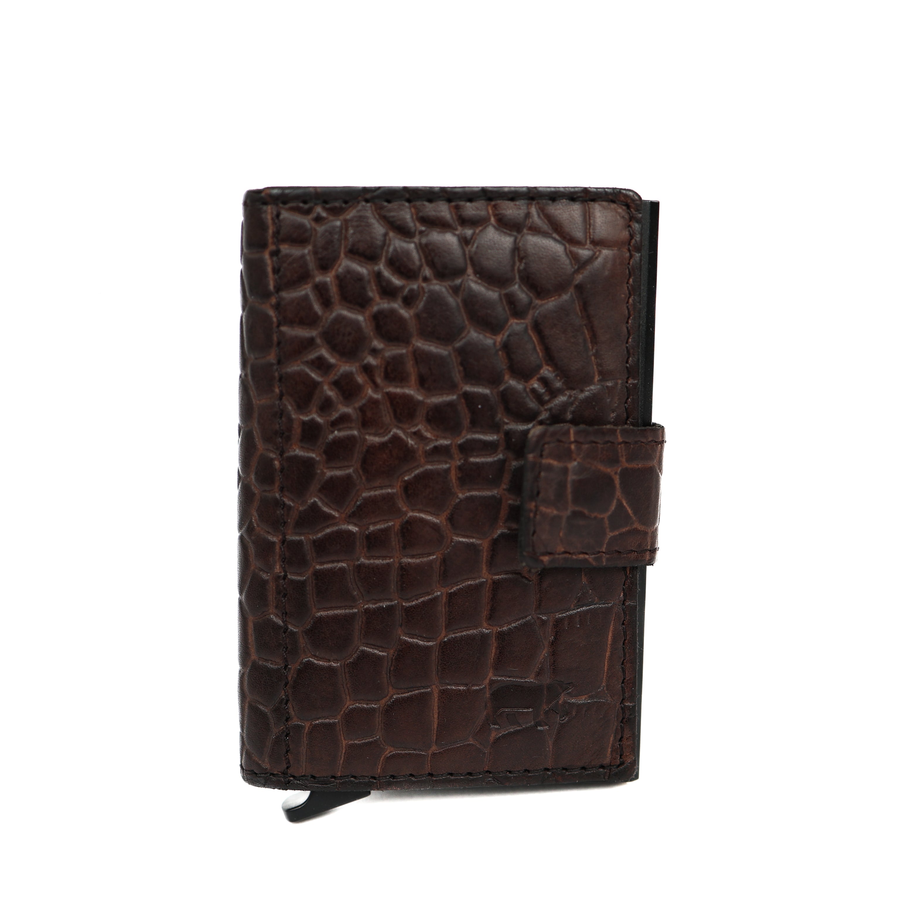 RFID Pasjeshouder 'Pip´ croco bruin