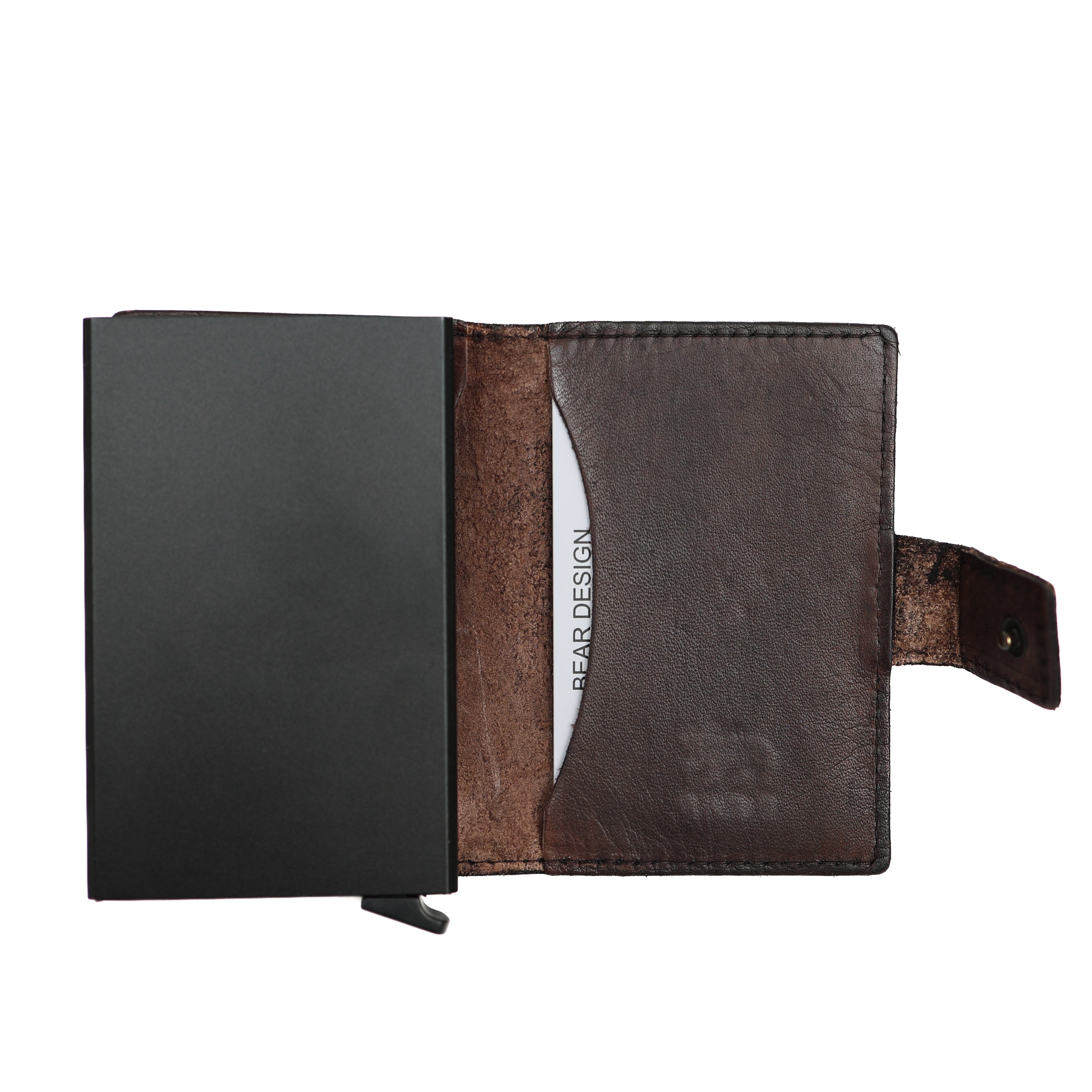 RFID Pasjeshouder 'Pip´ croco bruin