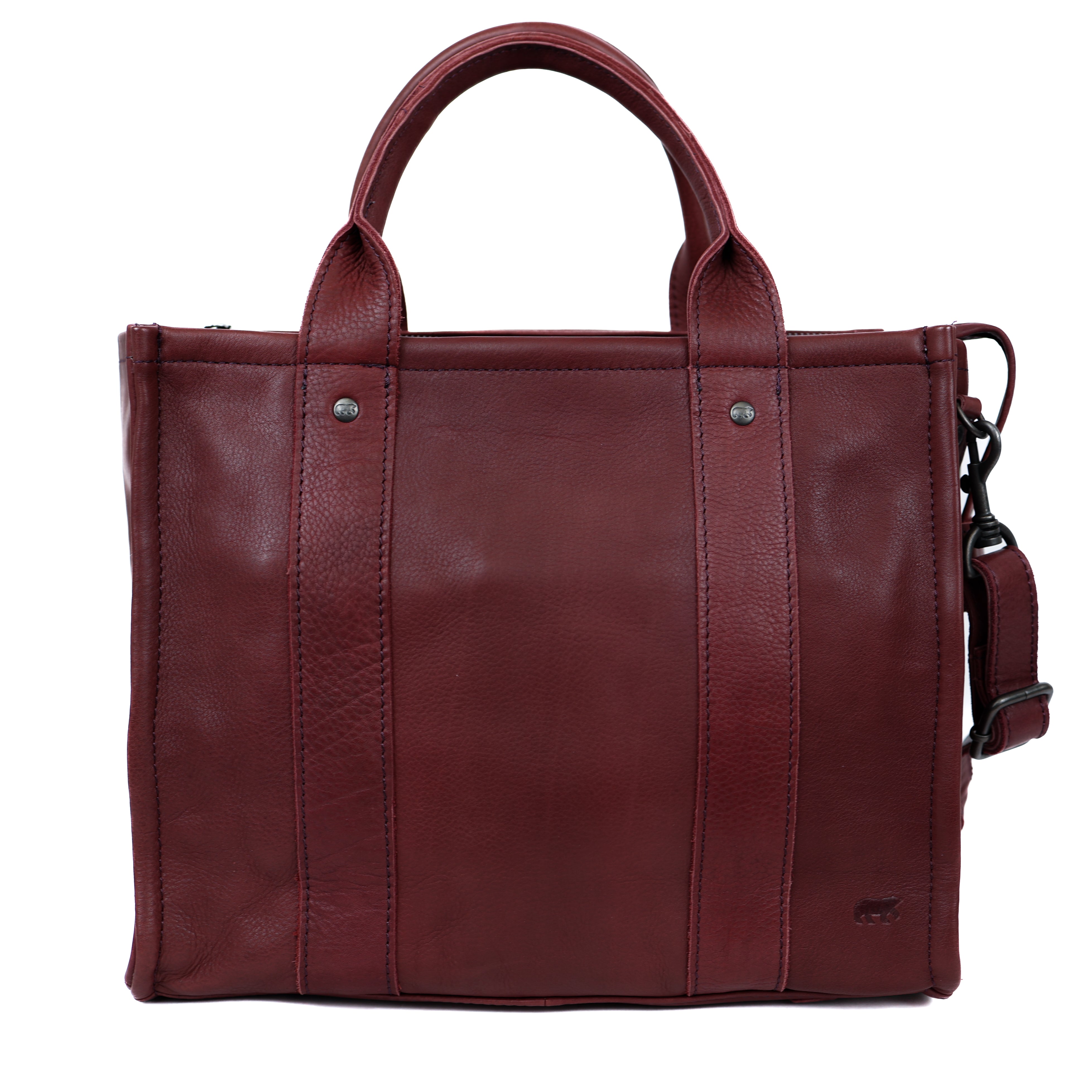 Tote bag 'Pepe' L bordeaux
