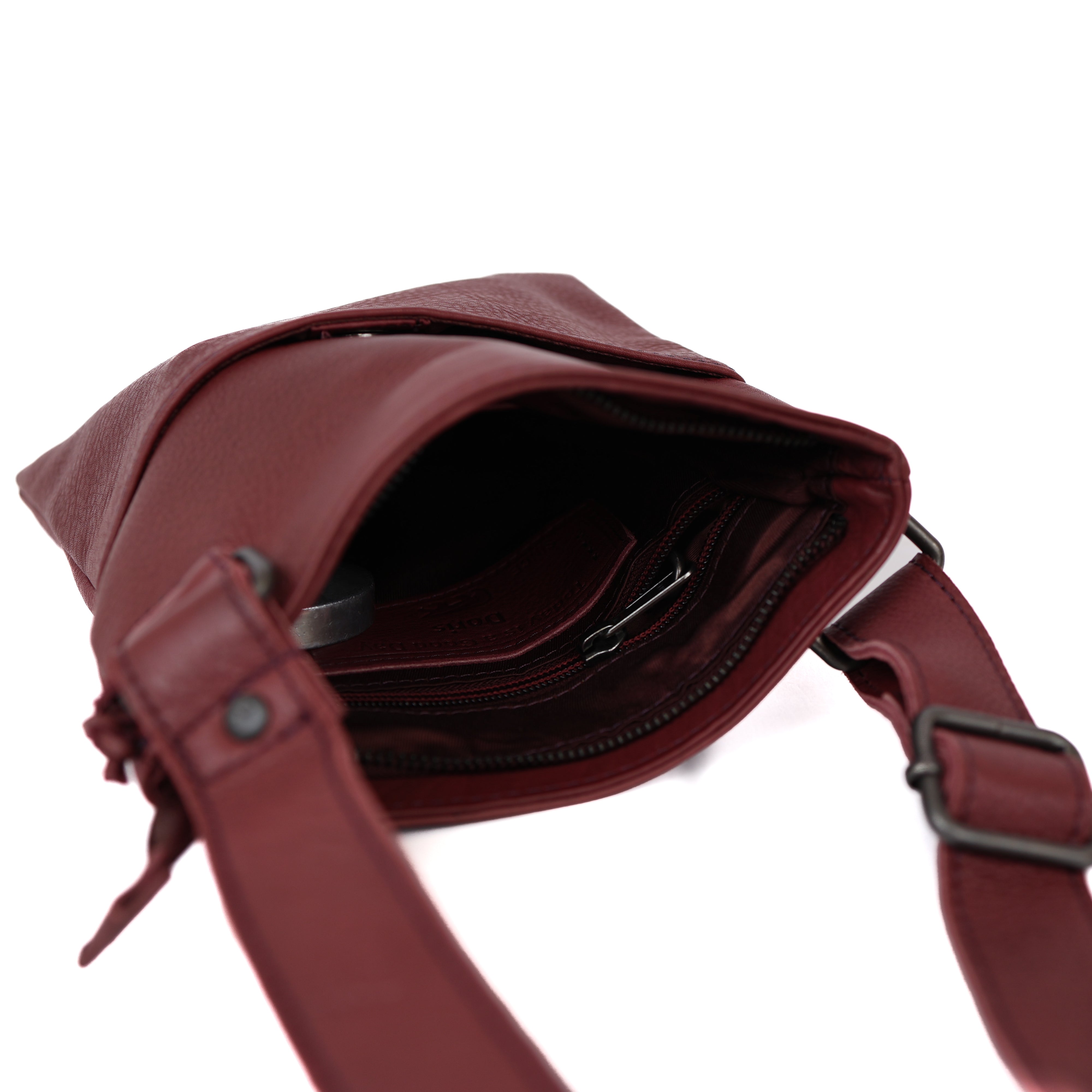 Shoulder bag 'Doris' burgundy