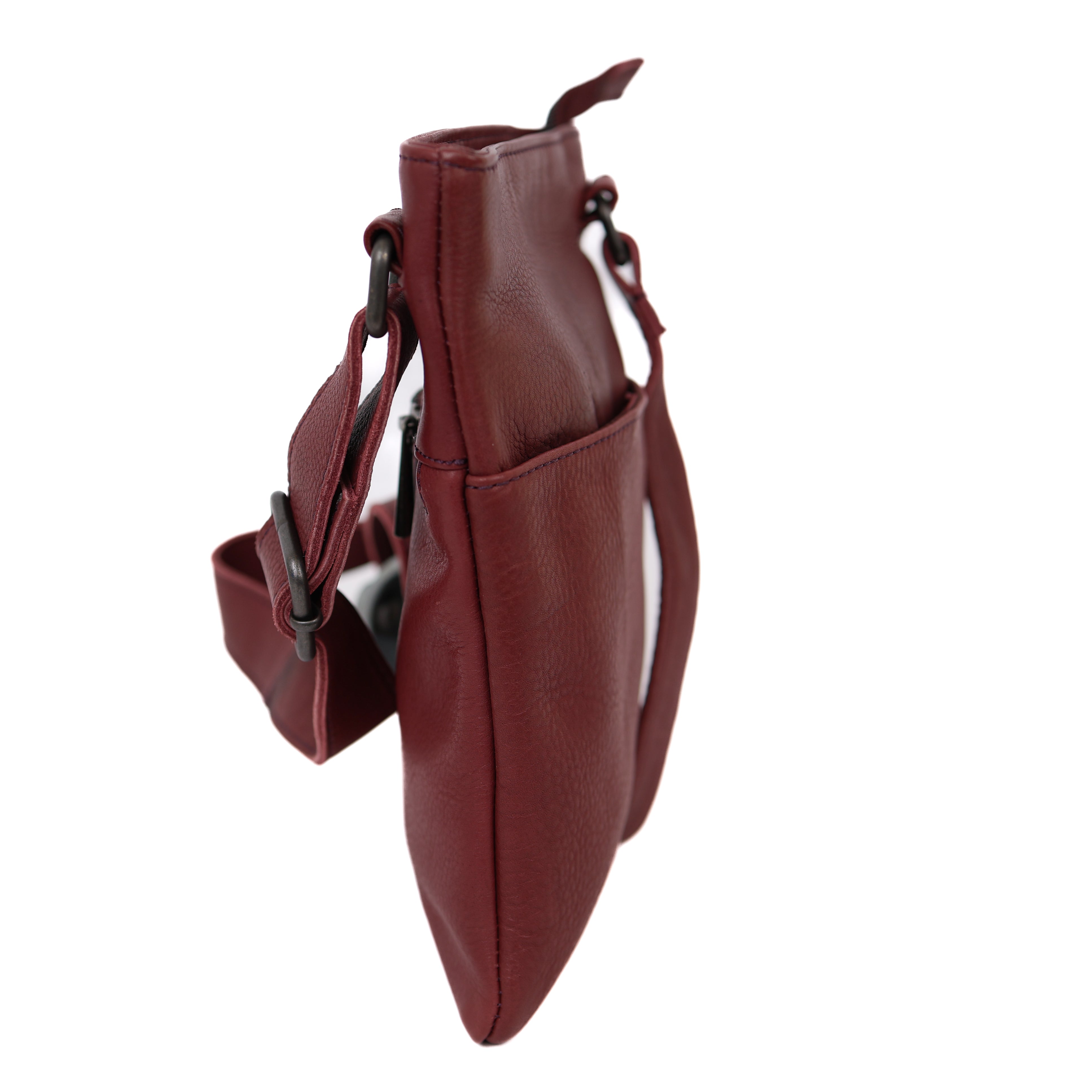 Shoulder bag 'Doris' burgundy