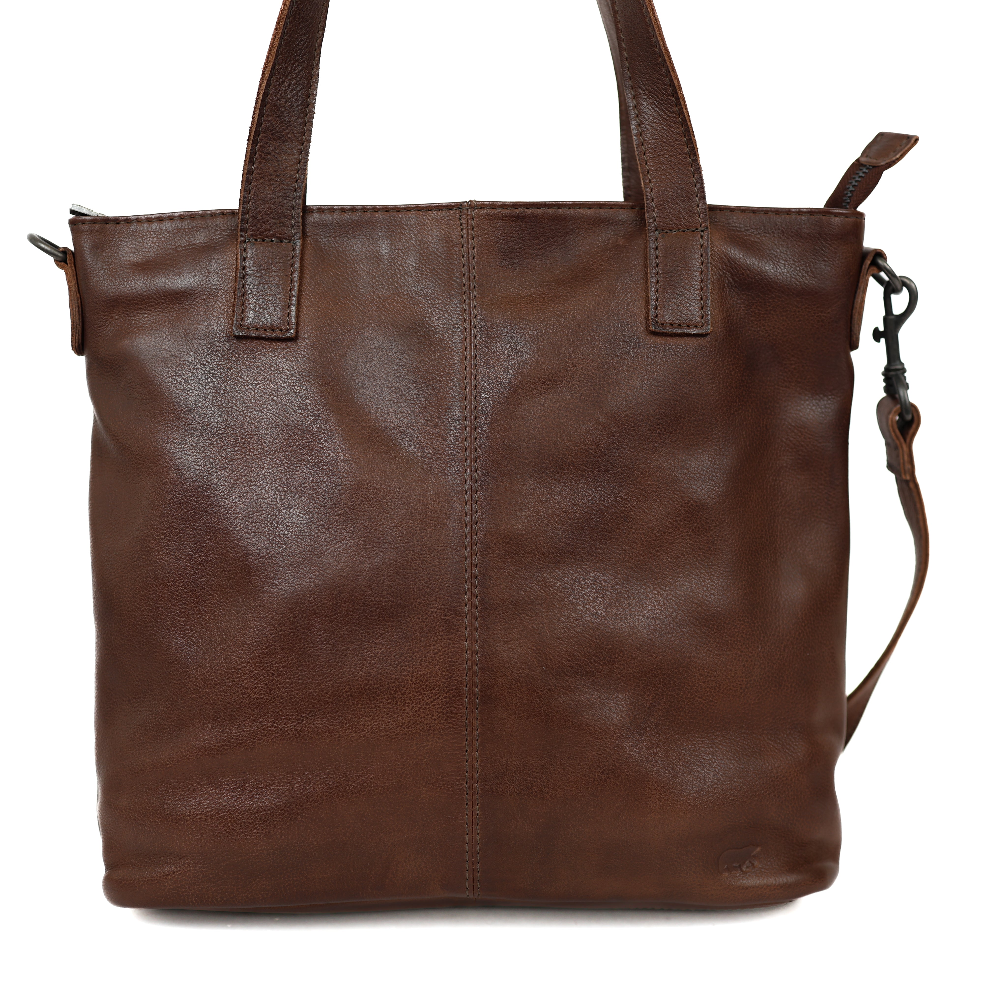 Hand/shoulder bag 'Jilke' dark brown