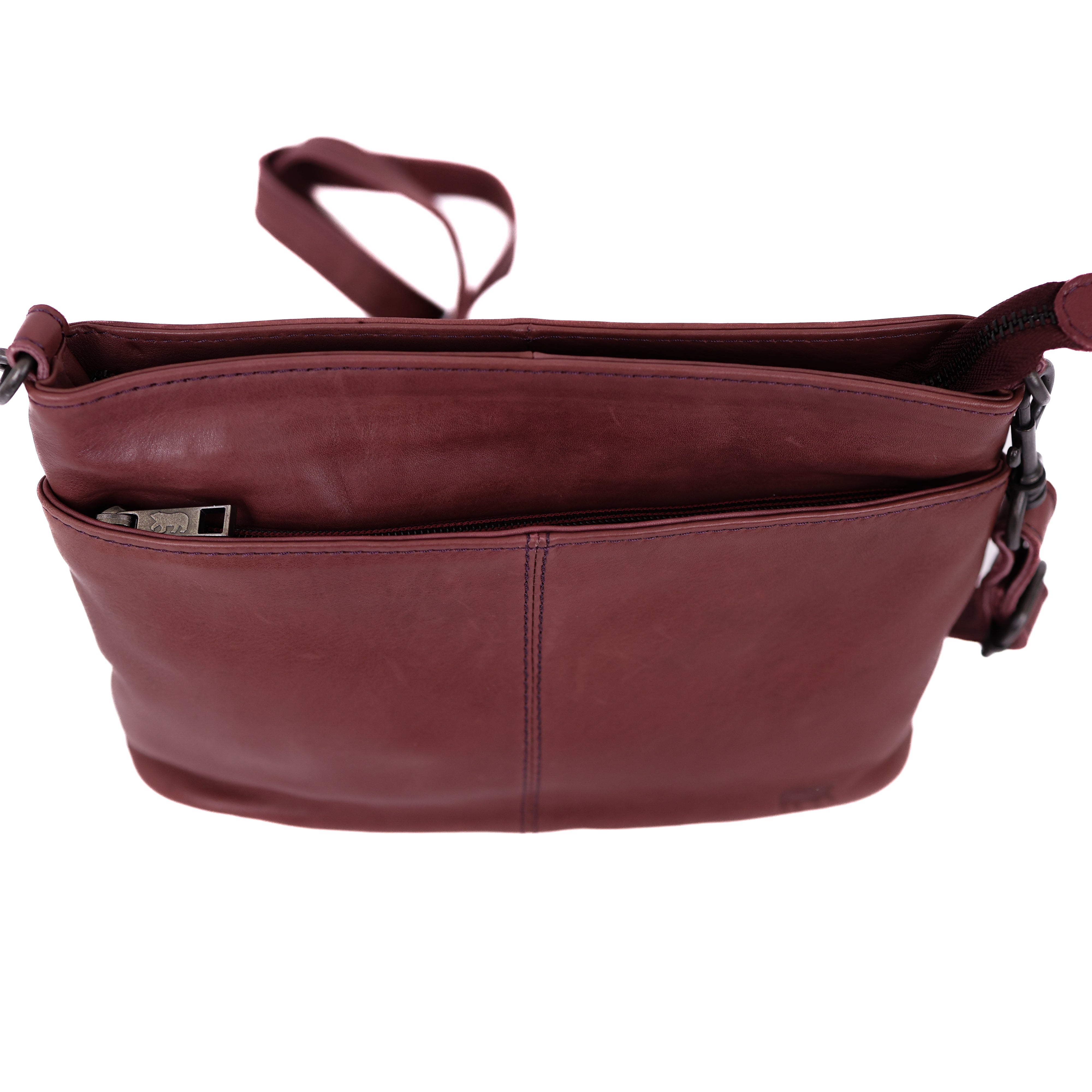 Shoulder bag 'Ashley' burgundy
