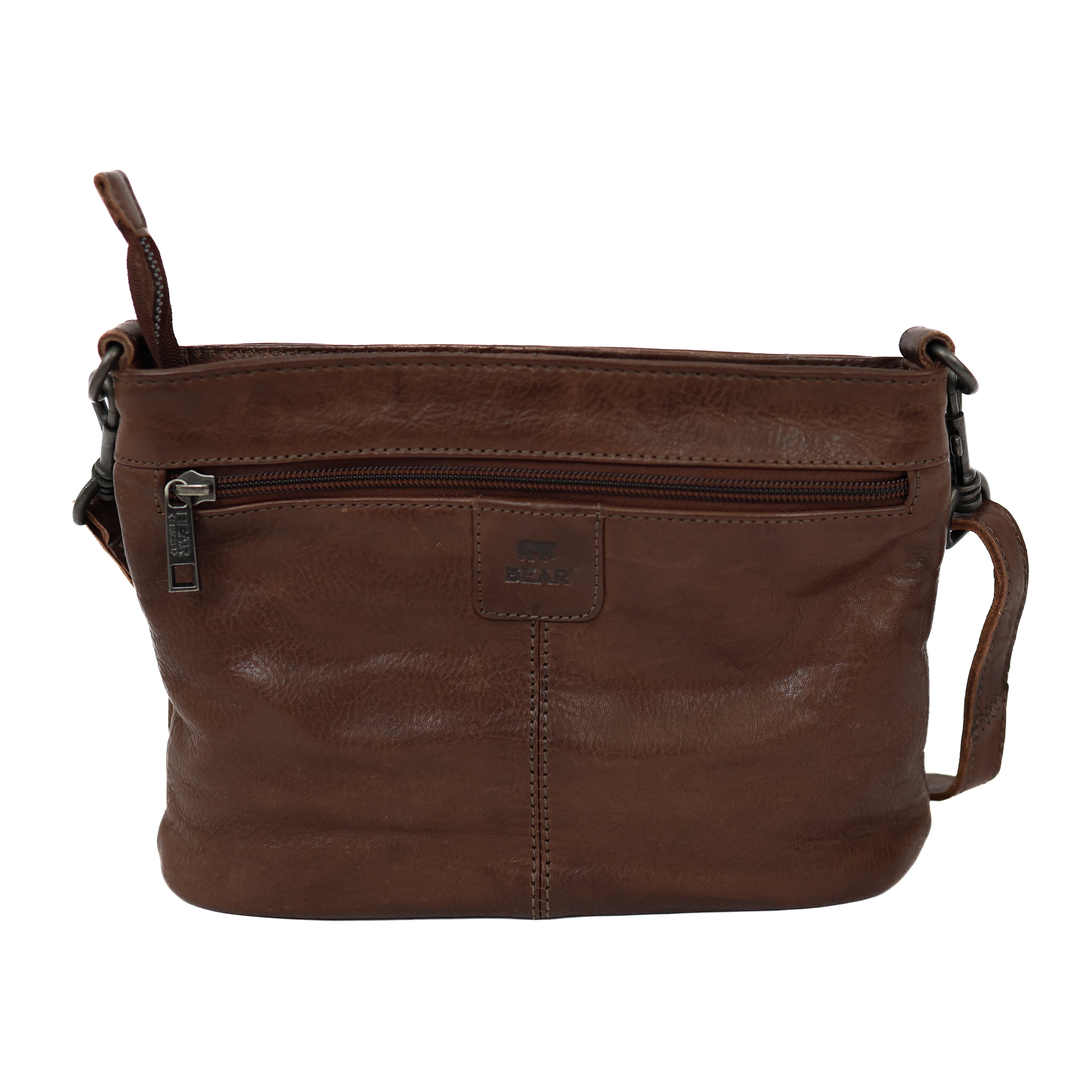 Shoulder bag 'Ashley' dark brown