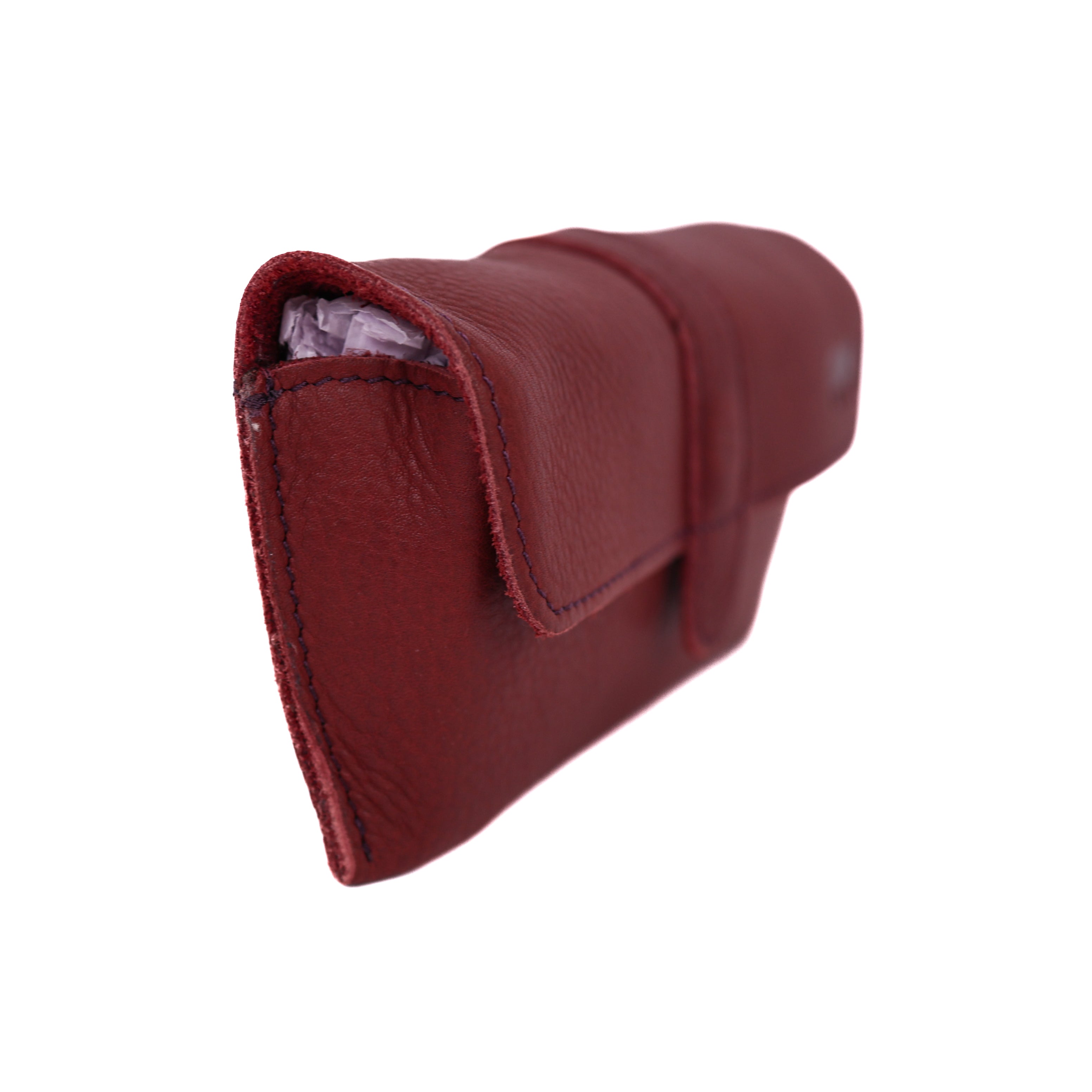Glasses case 'Weta' burgundy