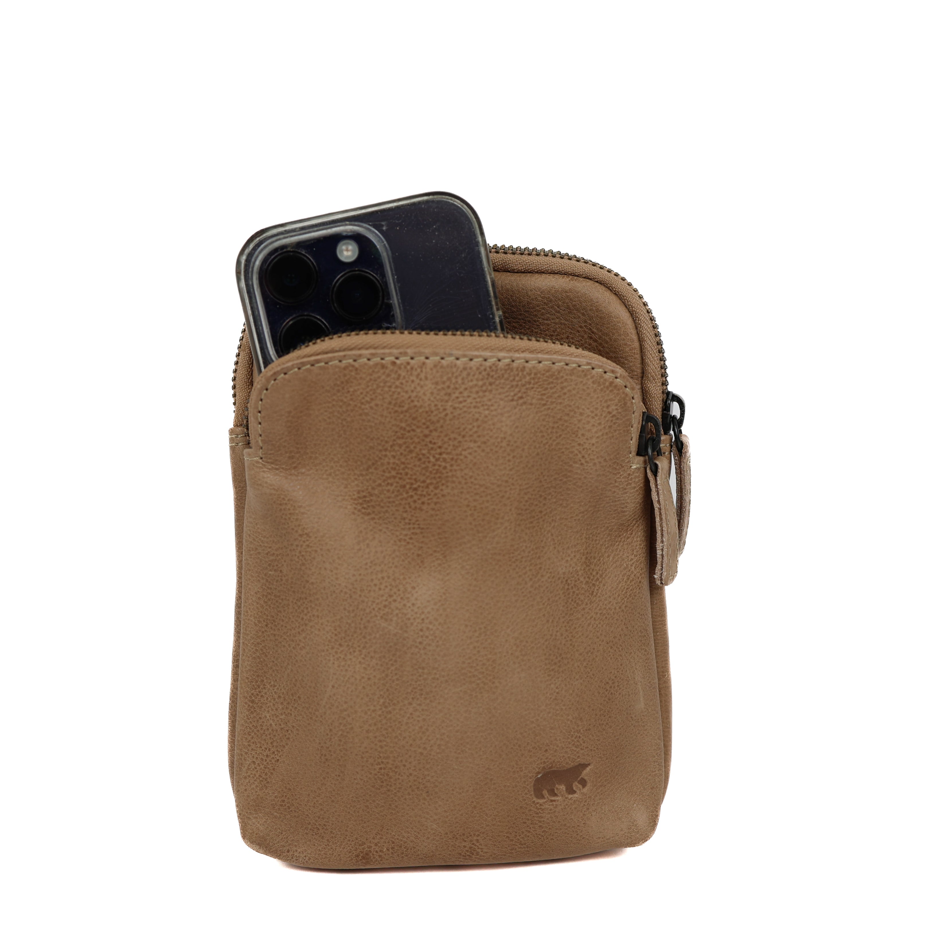Telefoontasje 'Jack' beige