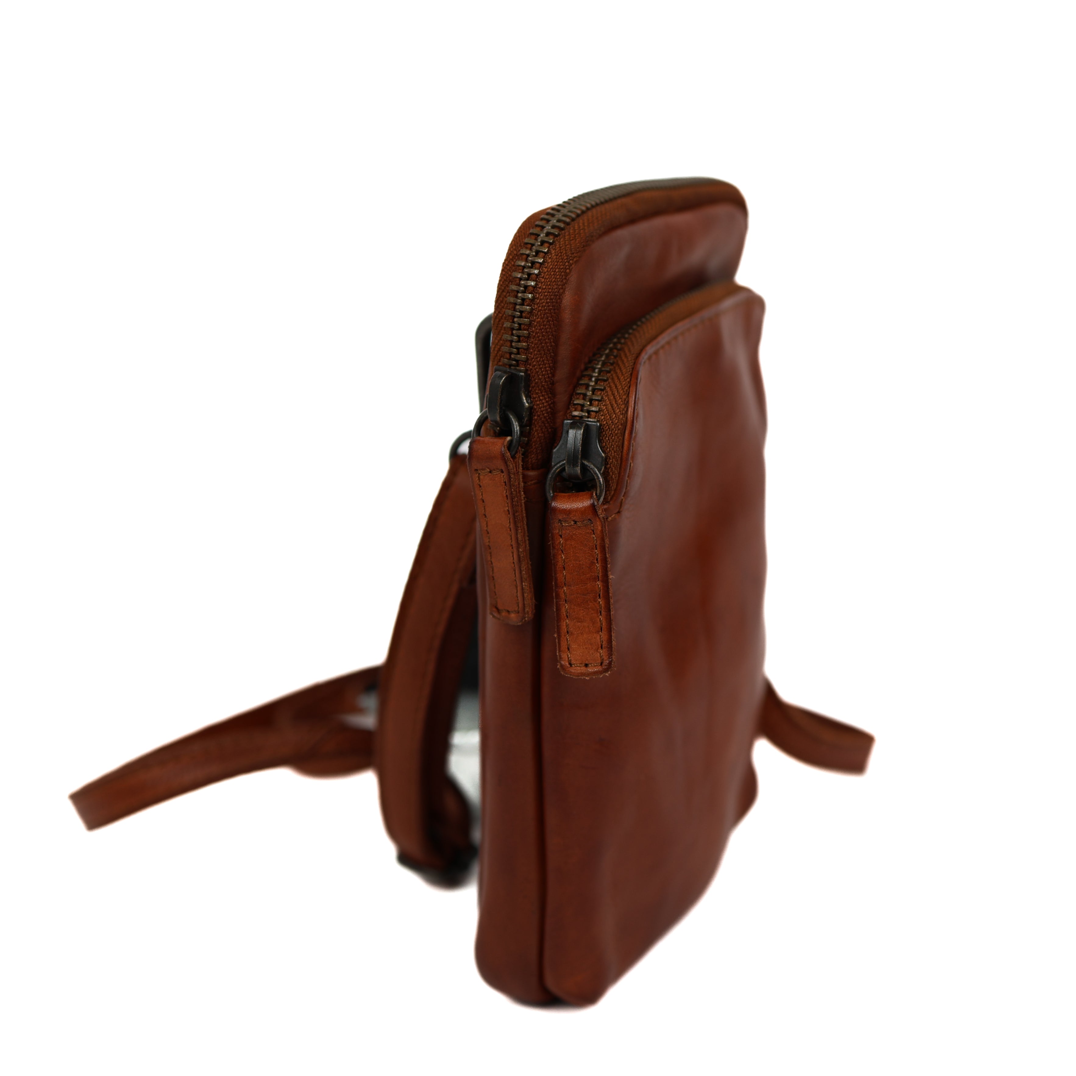 Telefoontasje 'Jack' cognac