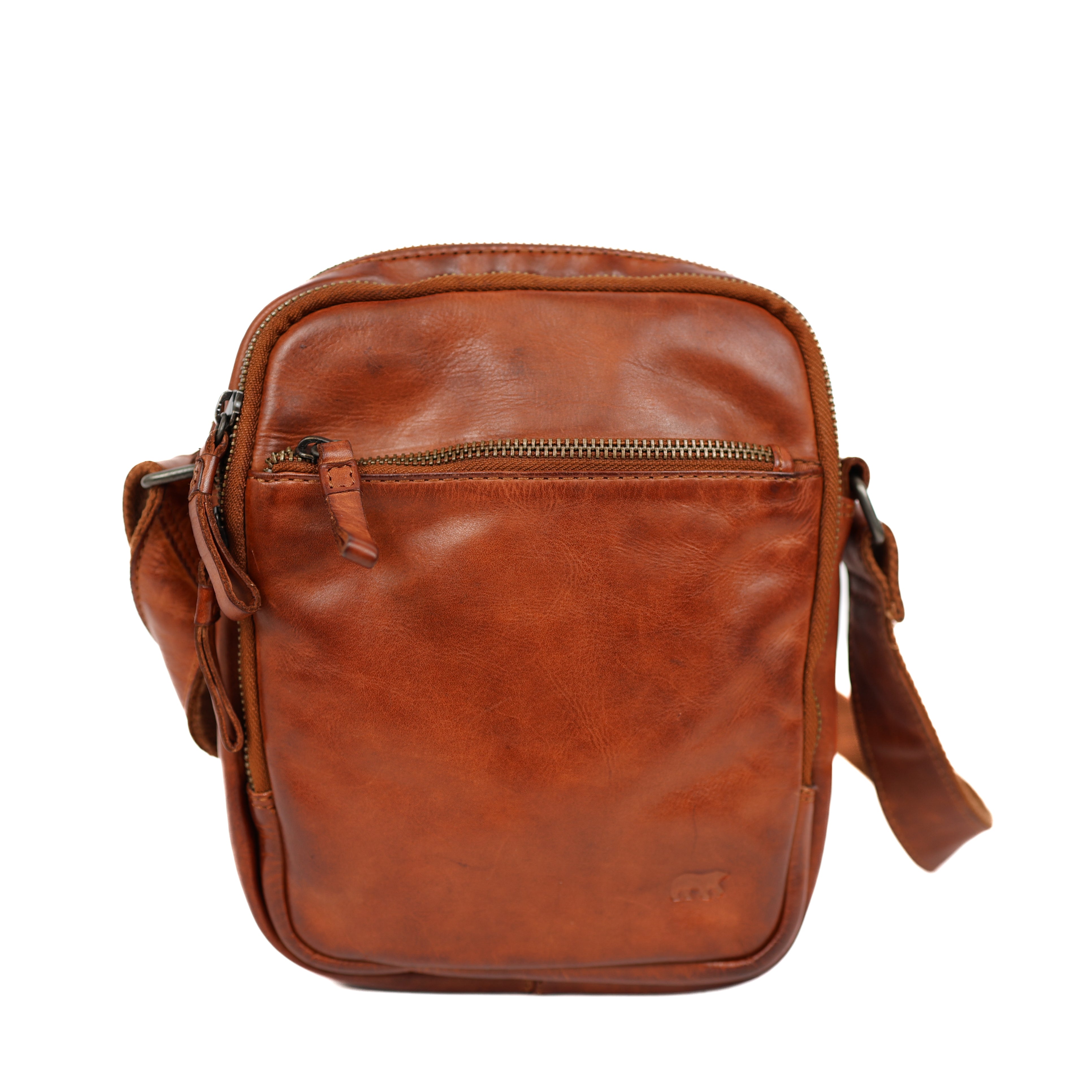Crossbody-/reistasje 'Renny' cognac