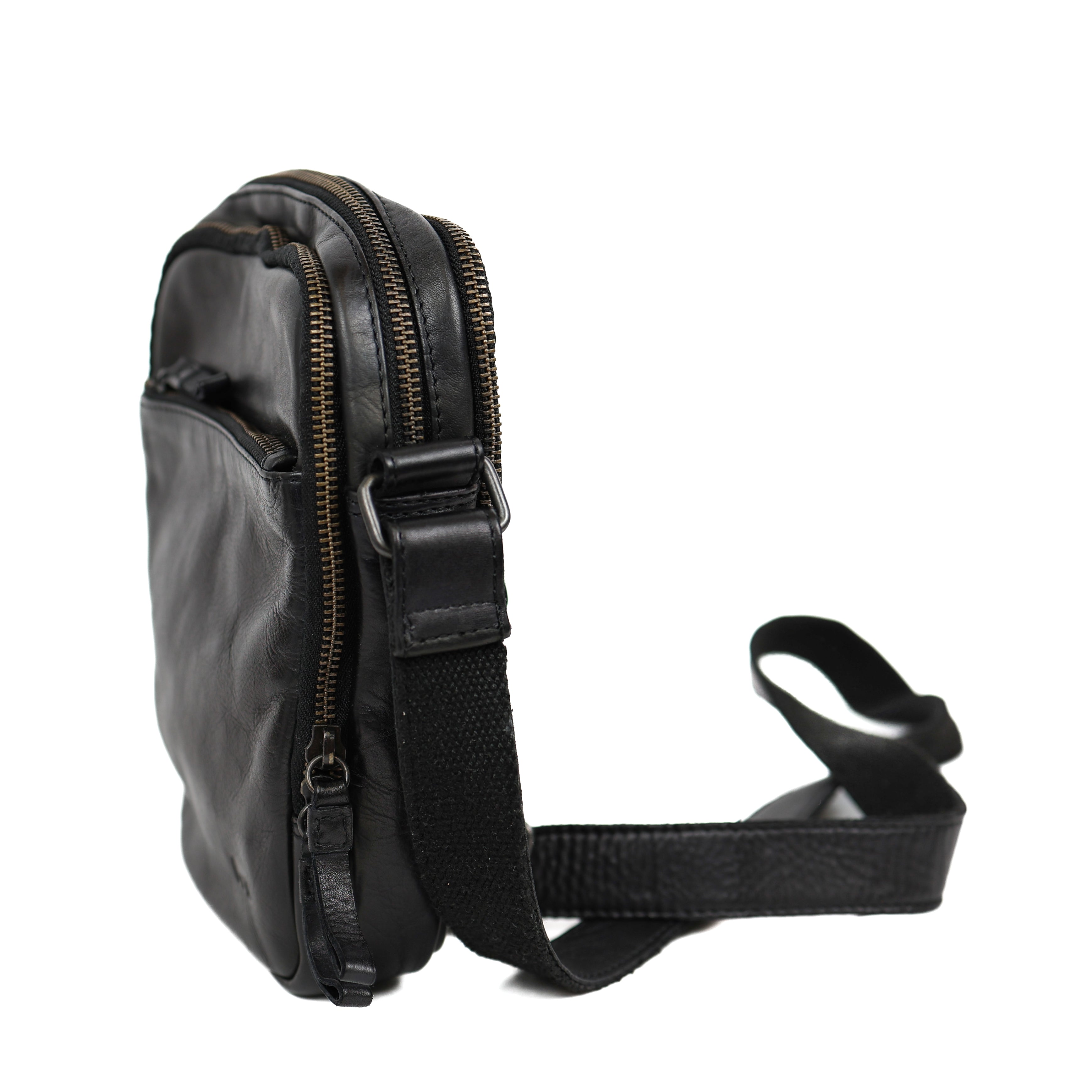 Crossbody-/reistasje 'Renny' zwart