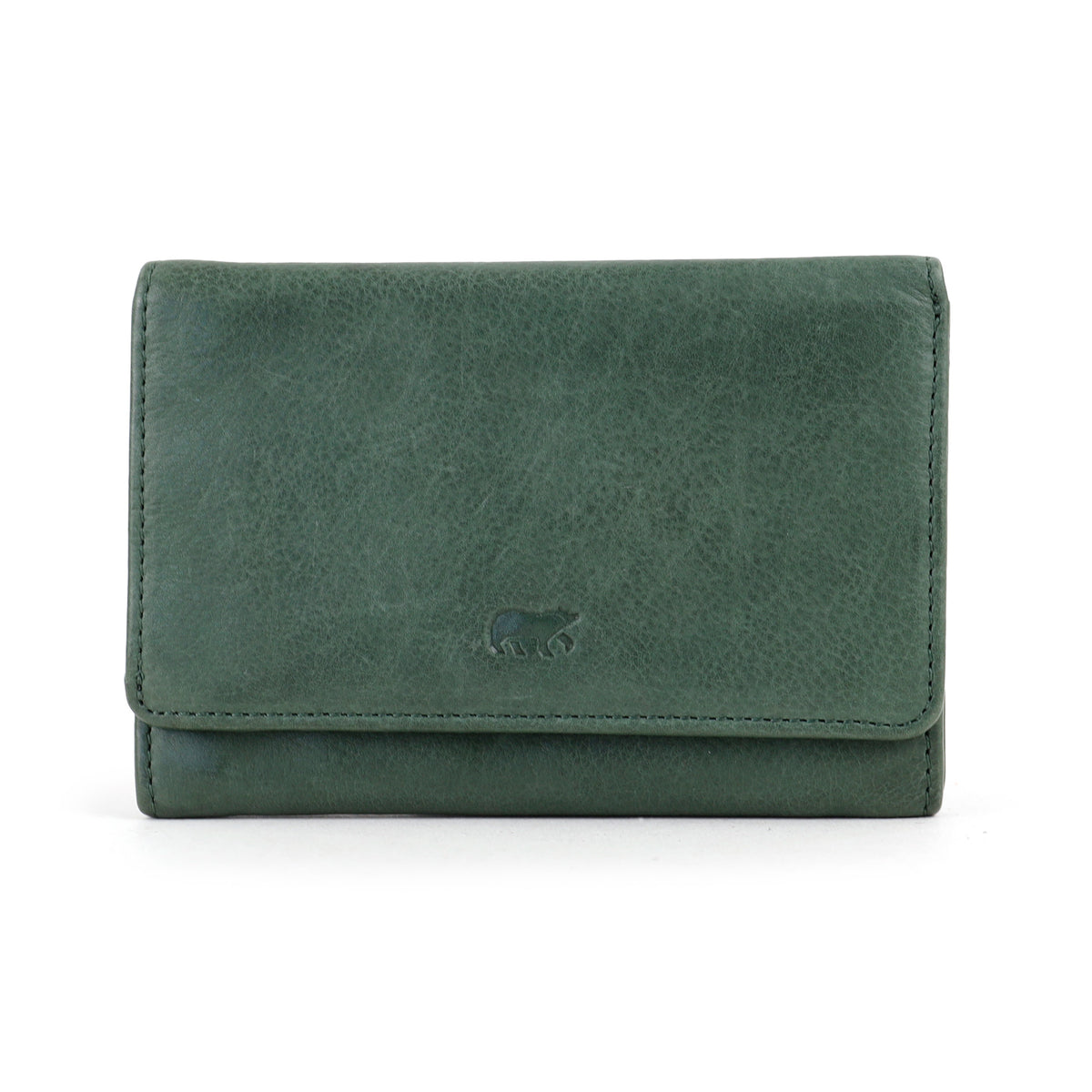 Ladies wallet 'Flappie' Forest green - CL 15572