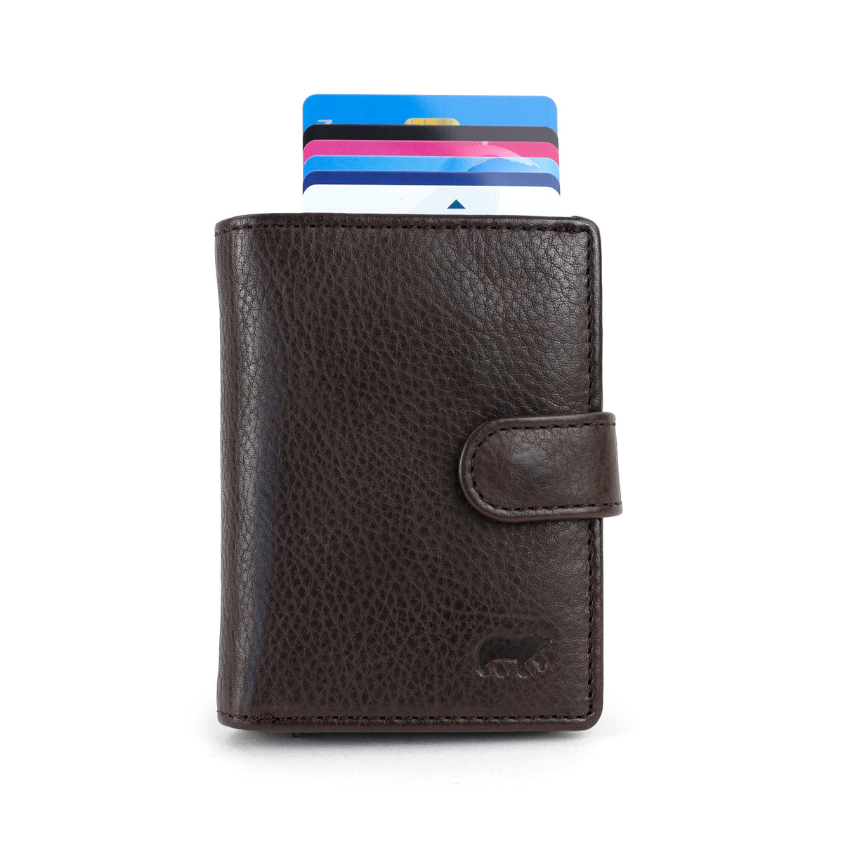 RFID card holder 'Bobby' chocolate
