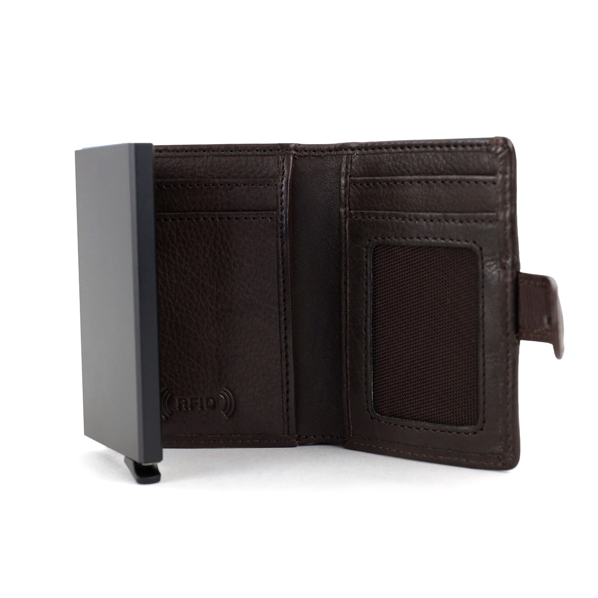 RFID card holder 'Bobby' chocolate