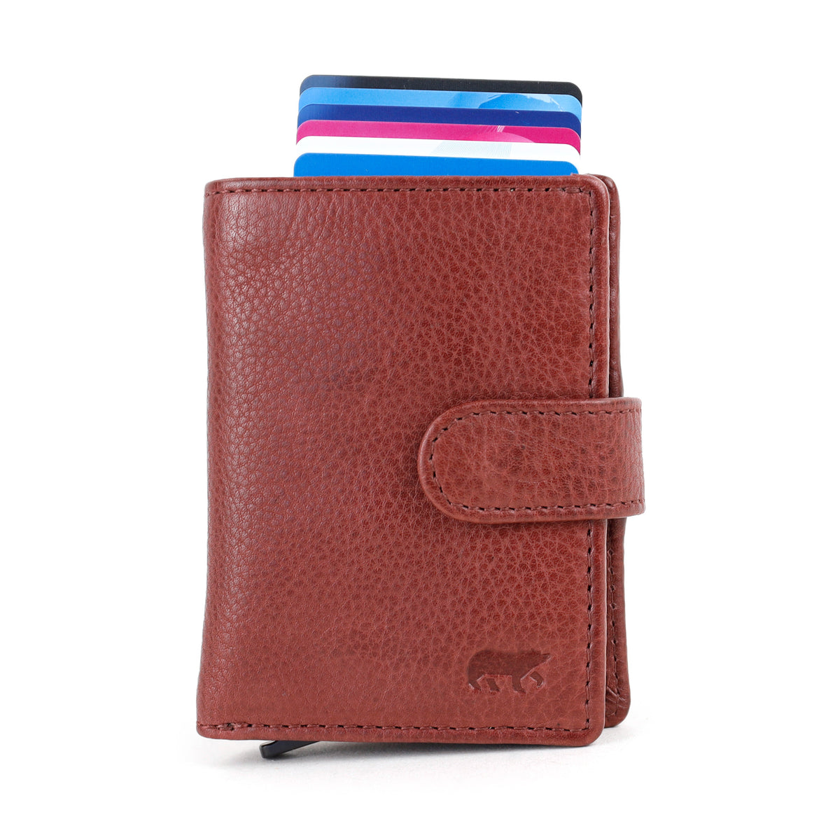 RFID card holder 'Bobby' merlot
