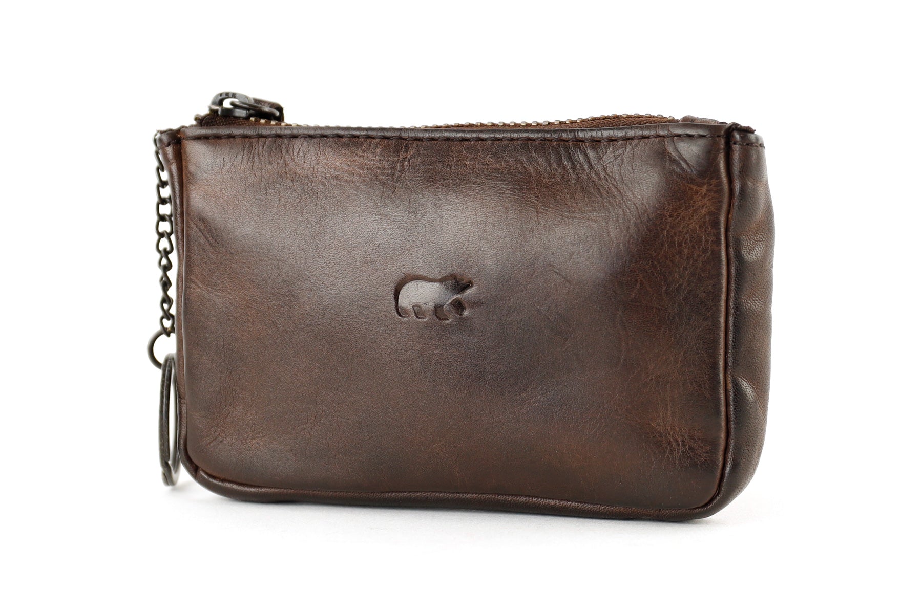 Key pouch 'Timo' dark brown