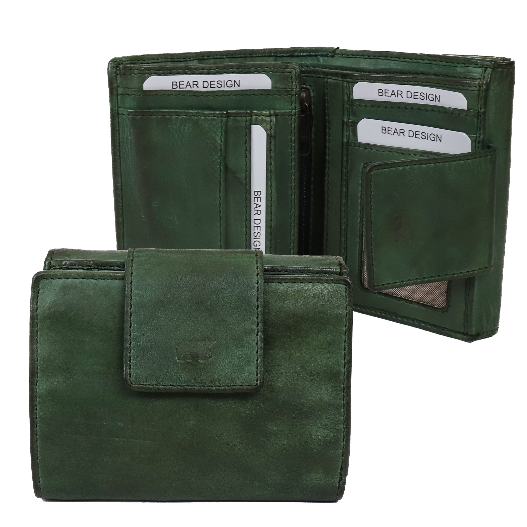 Wallet 'Jill' green