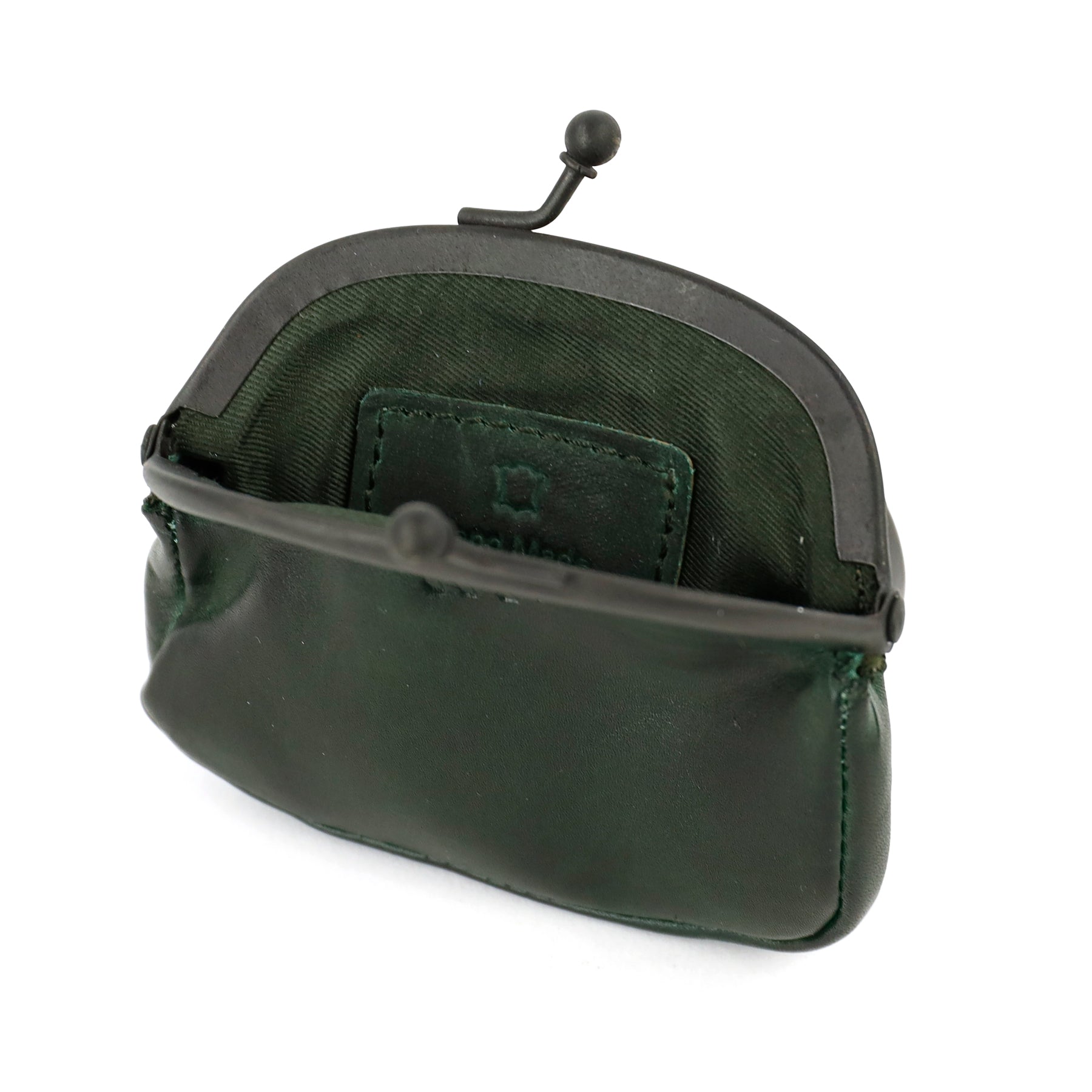 Clasp wallet 'Lily' green