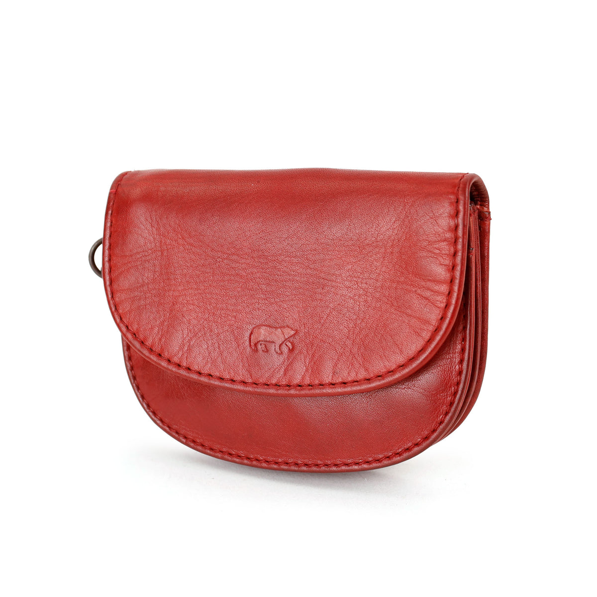 Wallet with wrist strap 'Eva' cognac