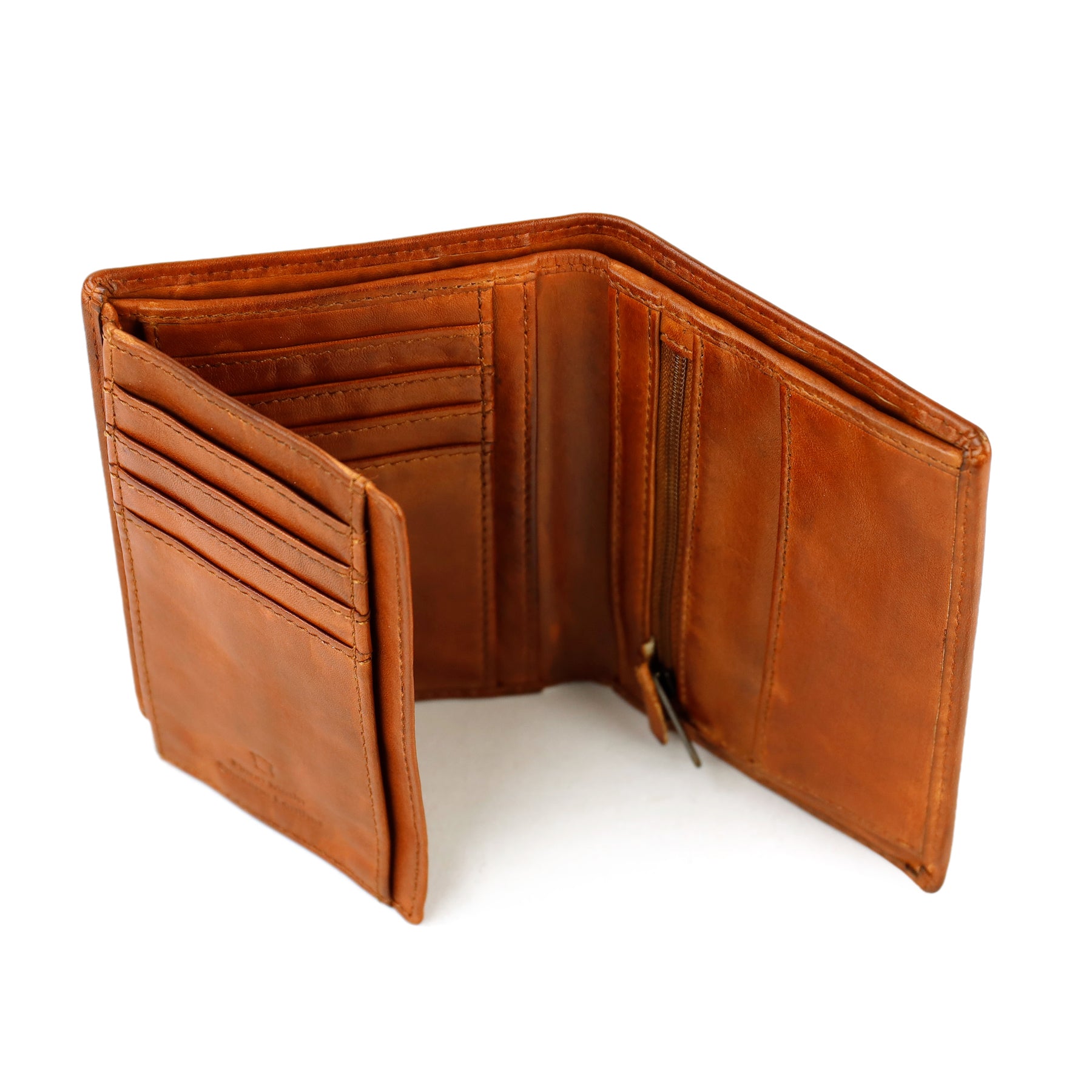 Wallet/billfold 'Leon' cognac