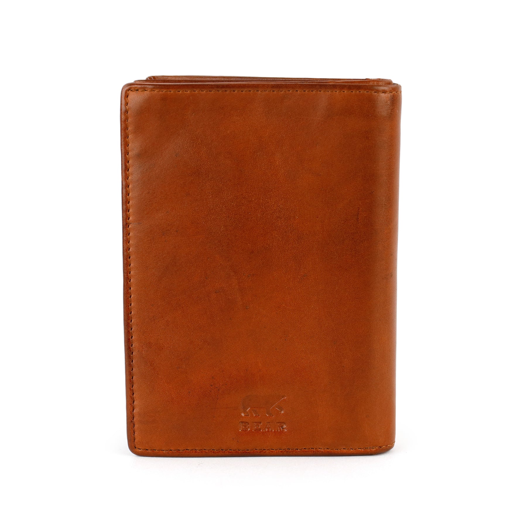 Autopapieren-/pasjesmap 'Nikos' cognac