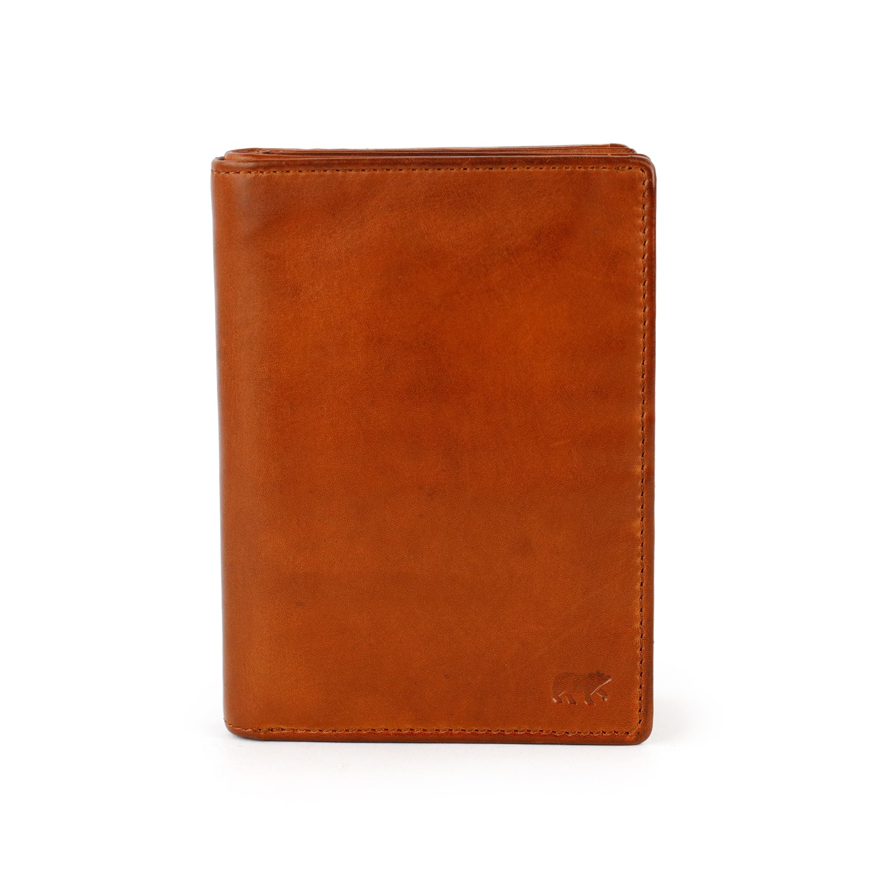 Autopapieren-/pasjesmap 'Nikos' cognac