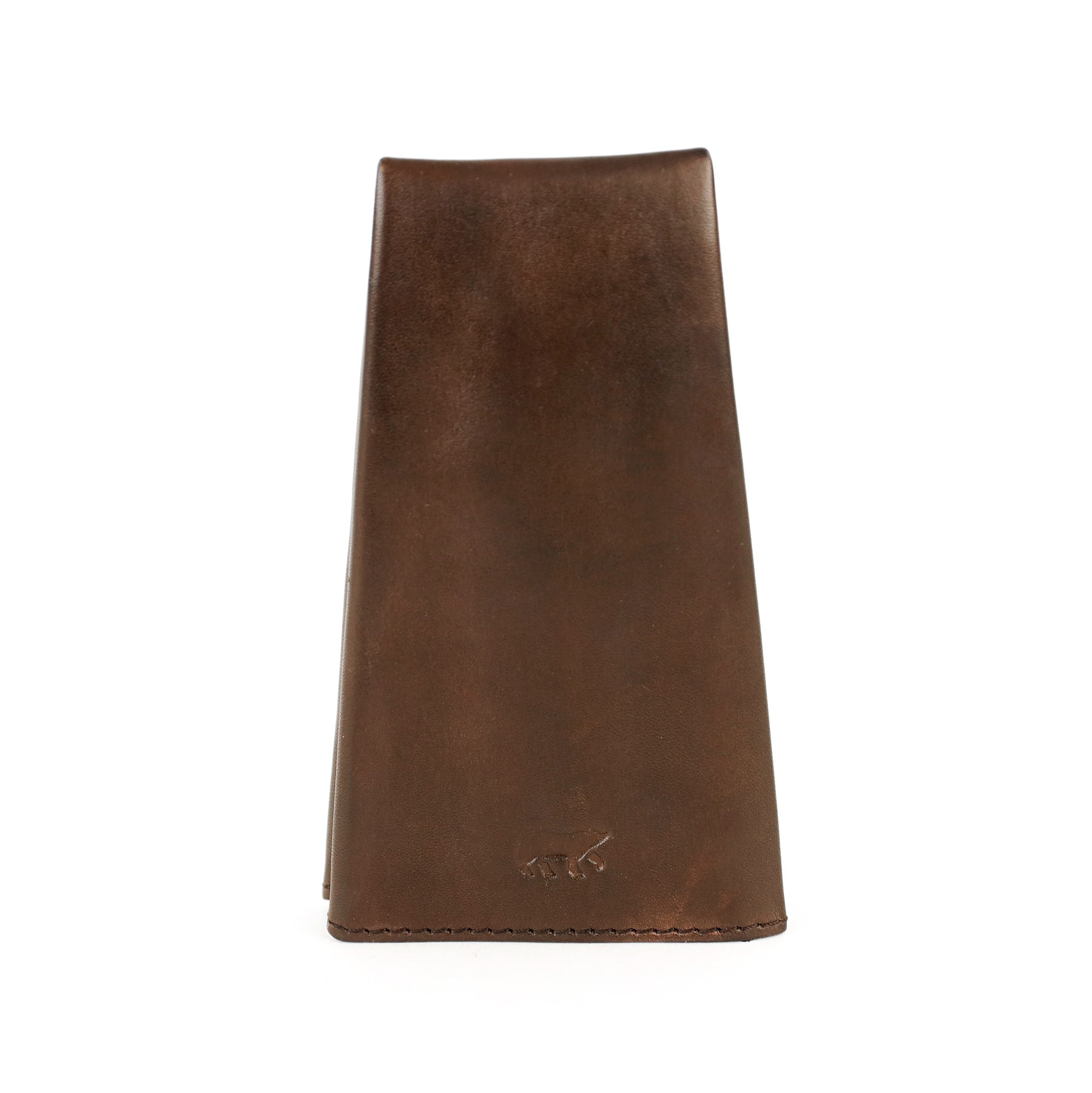 Clock key case 'Pablo' dark brown