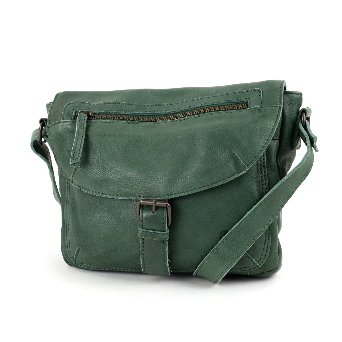 Schoudertasje 'Mattea' Forest green