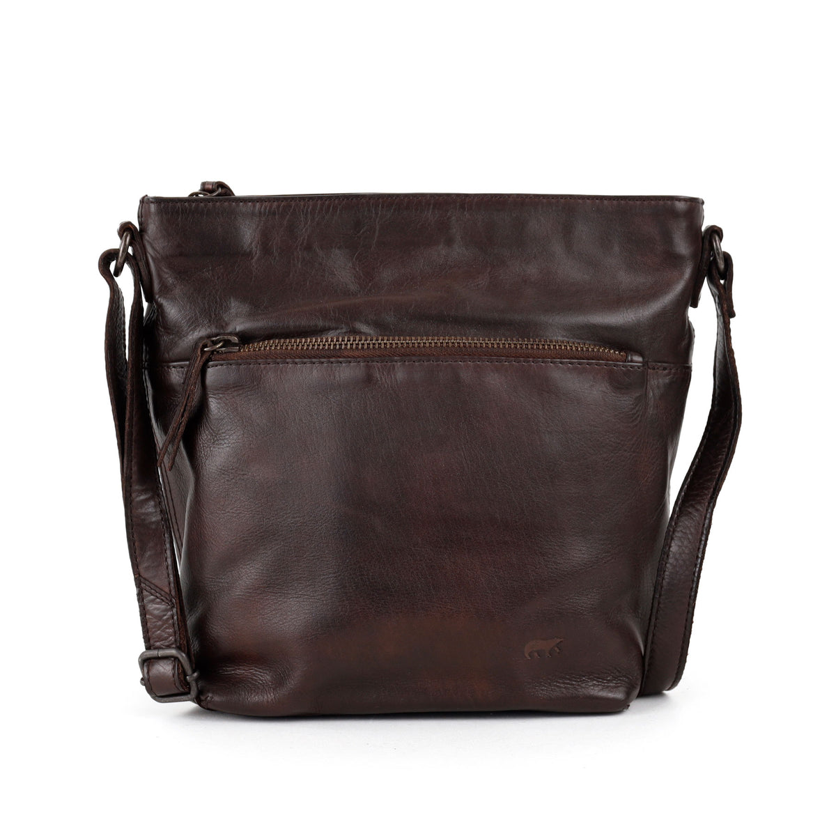 Shoulder bag 'Nancy' cognac