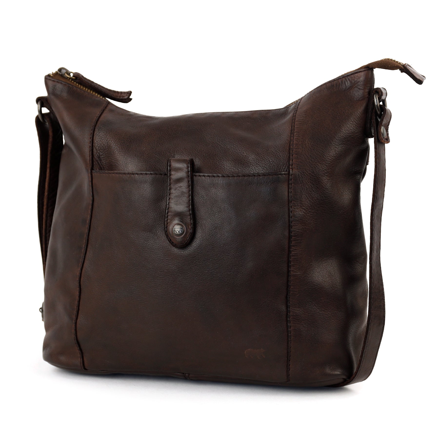 Shoulder bag 'Sophia' dark brown
