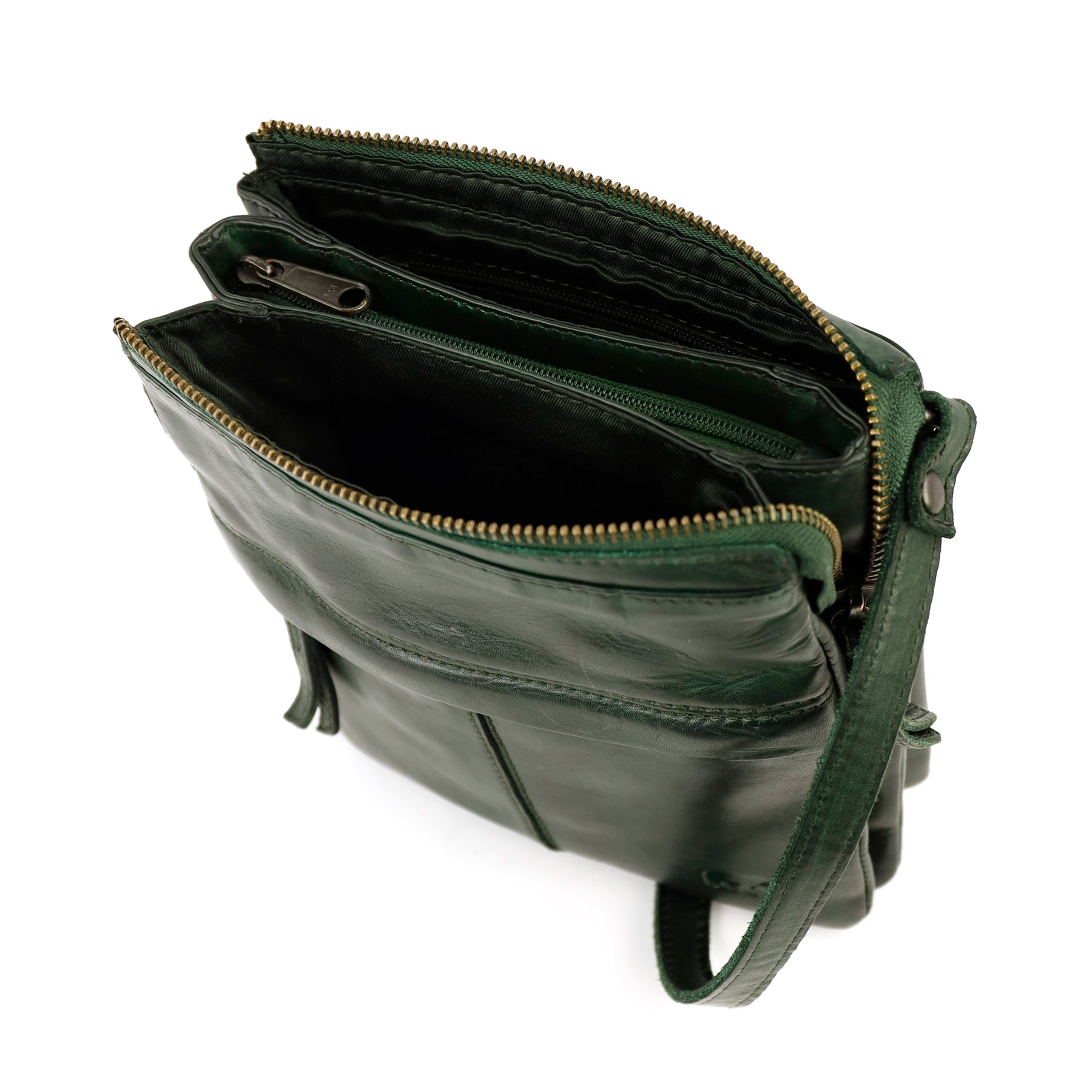 Small shoulder bag 'Monique' green