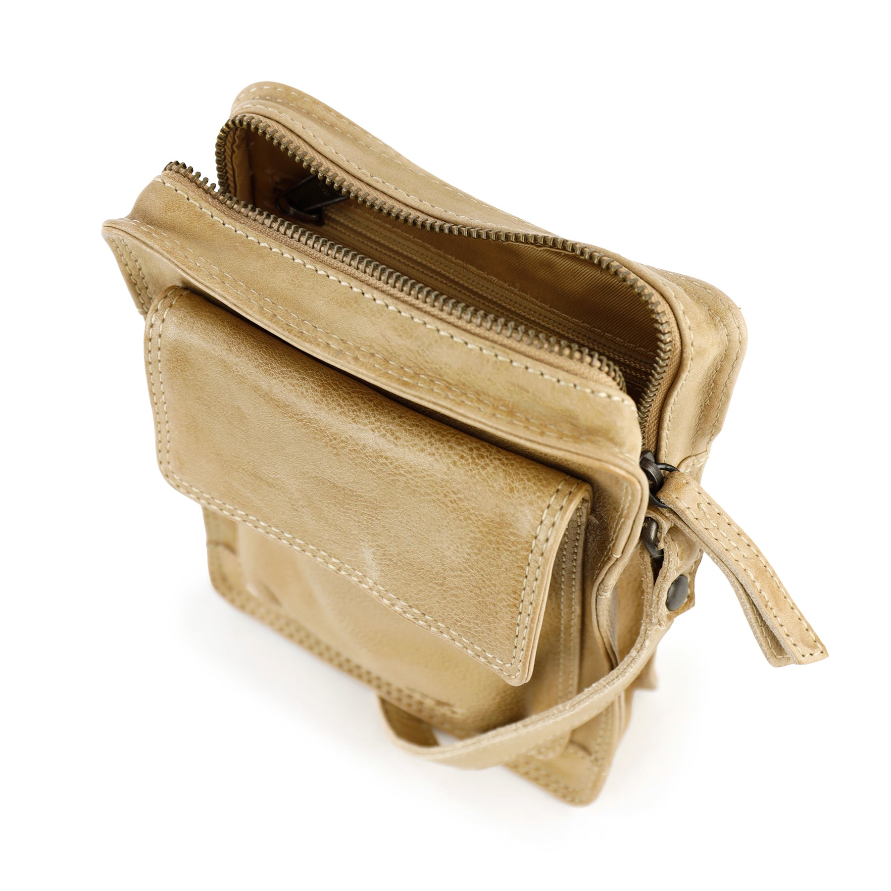 Schoudertasje 'Carmen' beige