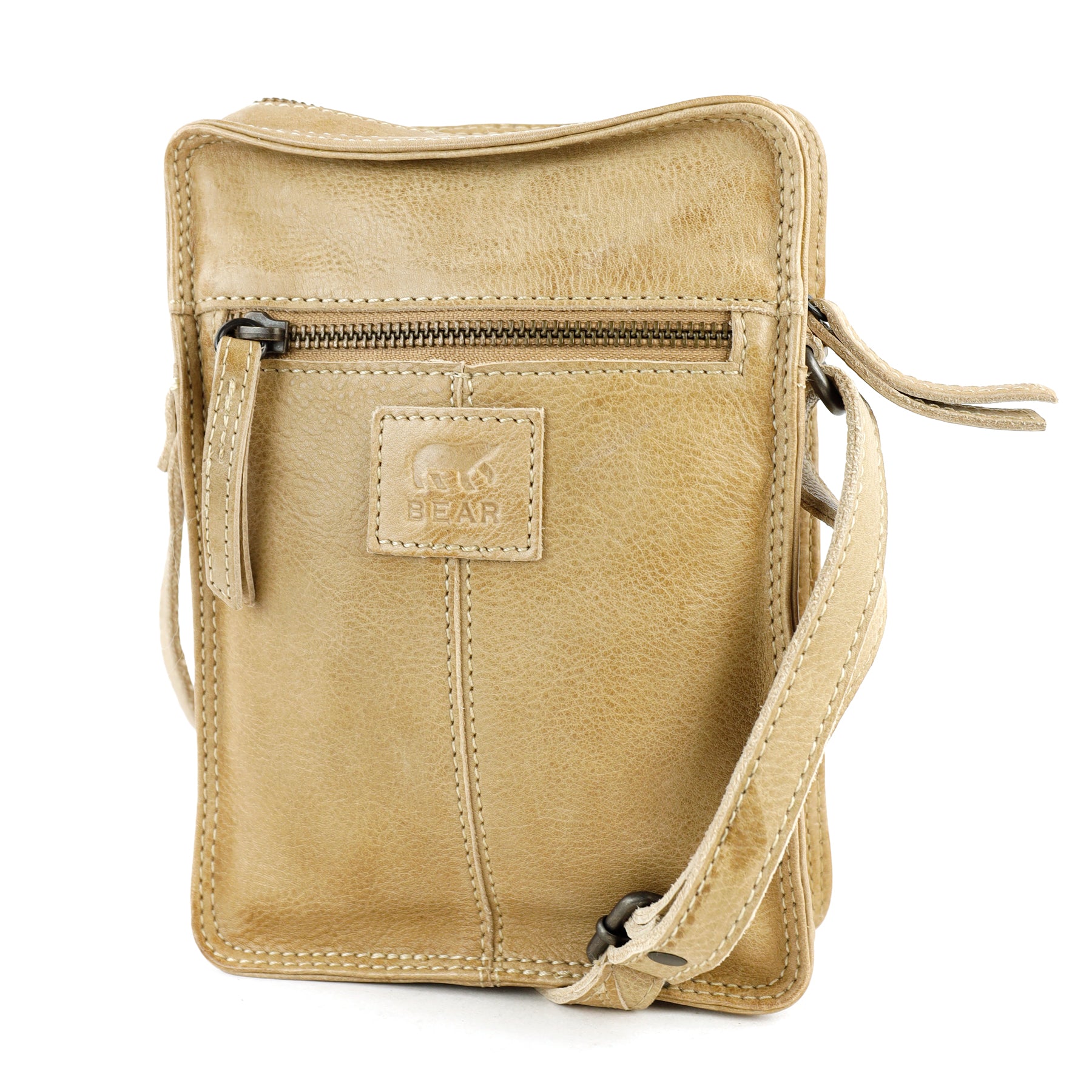 Schoudertasje 'Carmen' beige