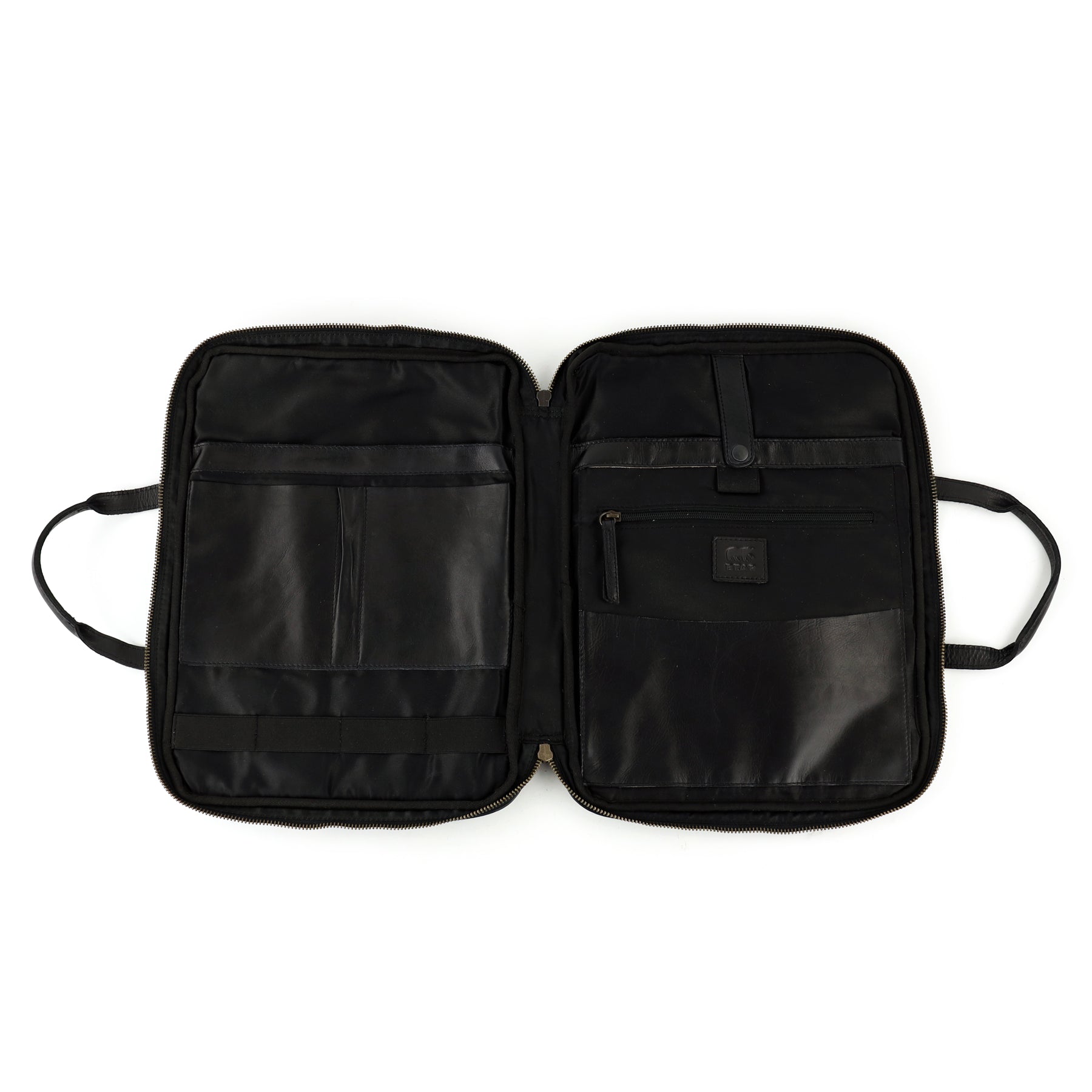 Compact briefcase 'Cleo' black