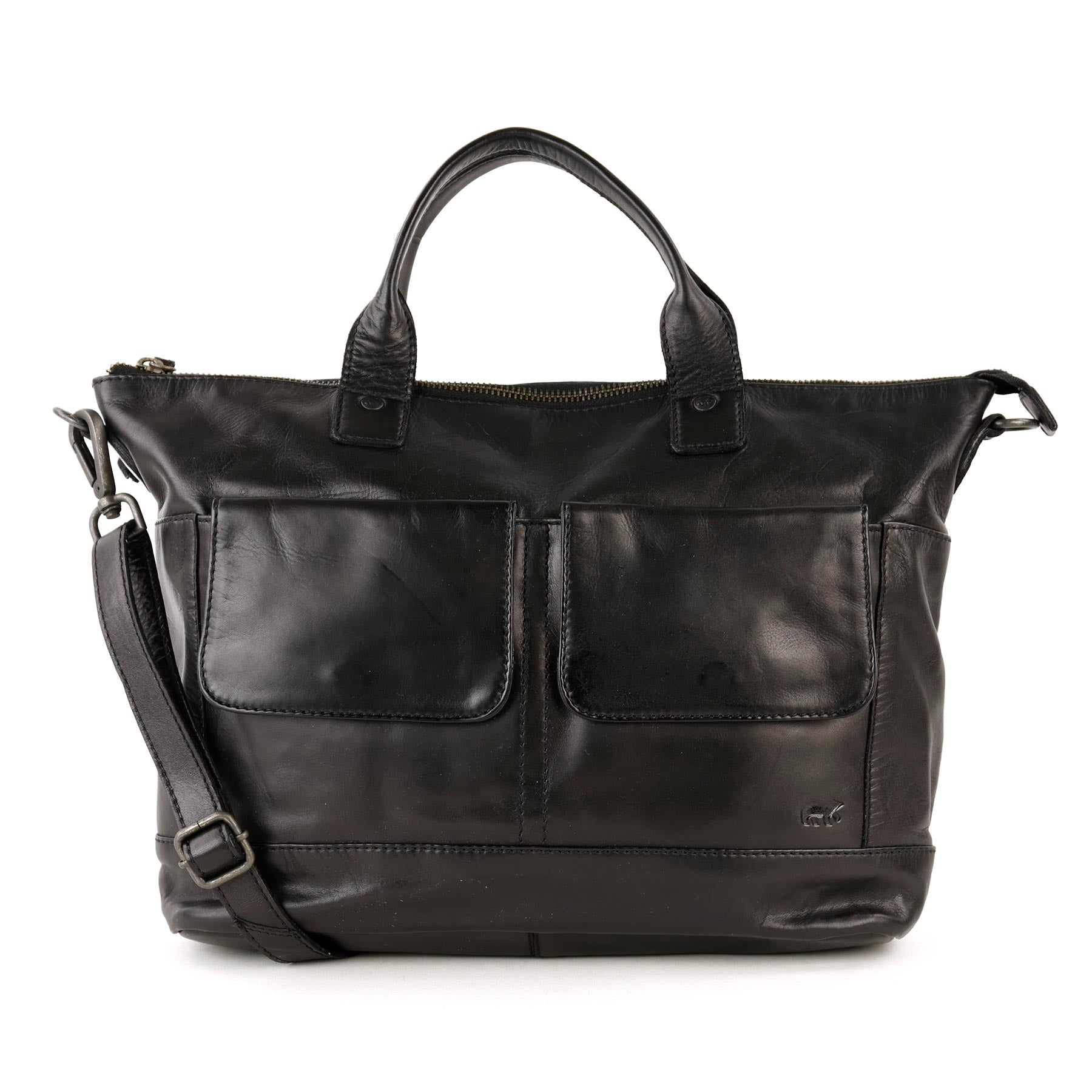 Hand/shoulder bag 'Elin' black