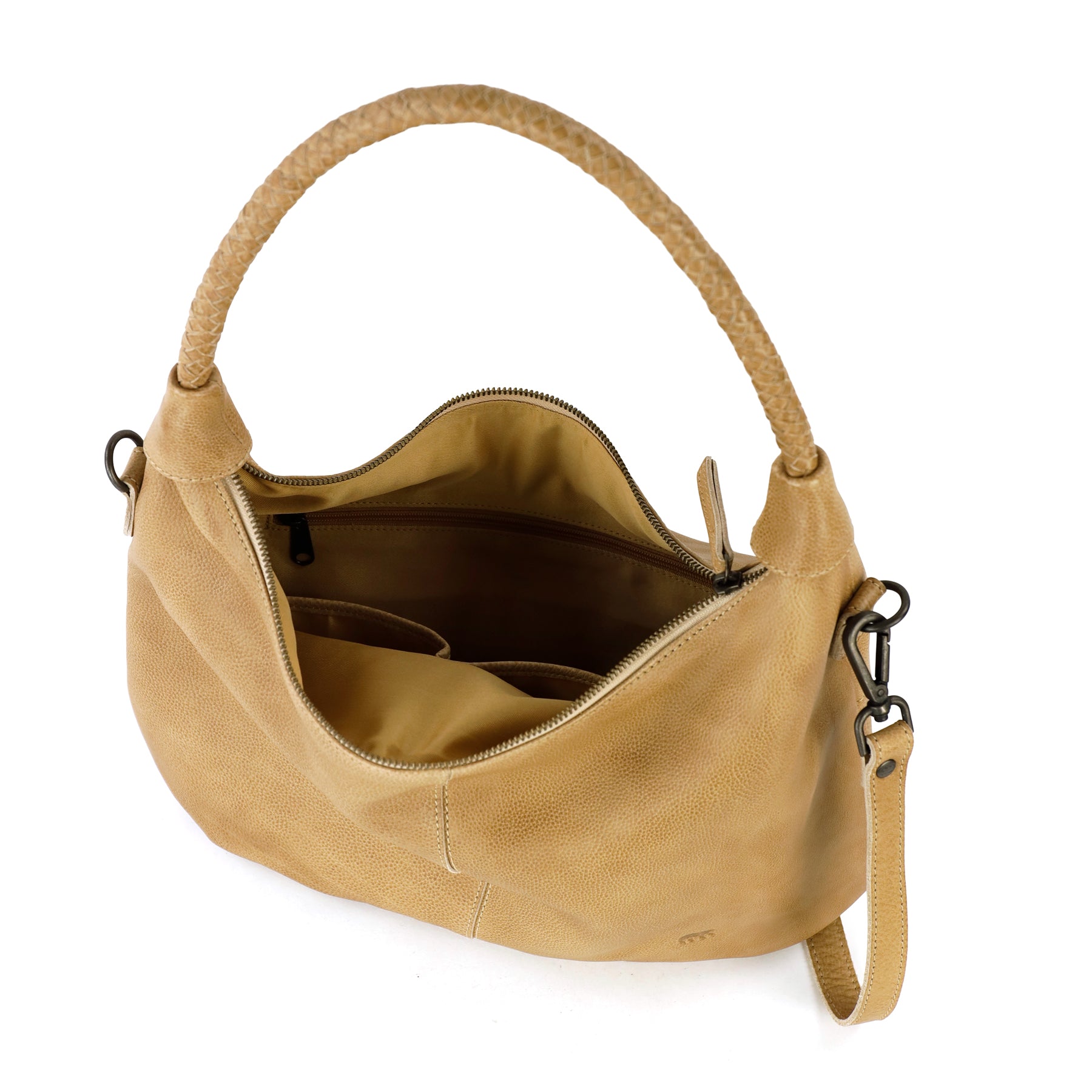 Shoulder/pouch bag 'Mia' beige