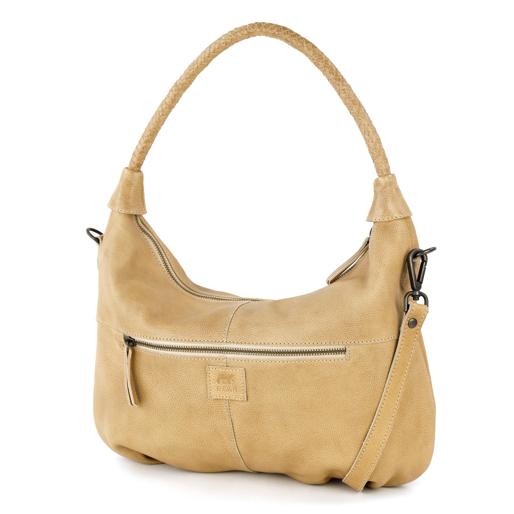 Shoulder/pouch bag 'Mia' beige