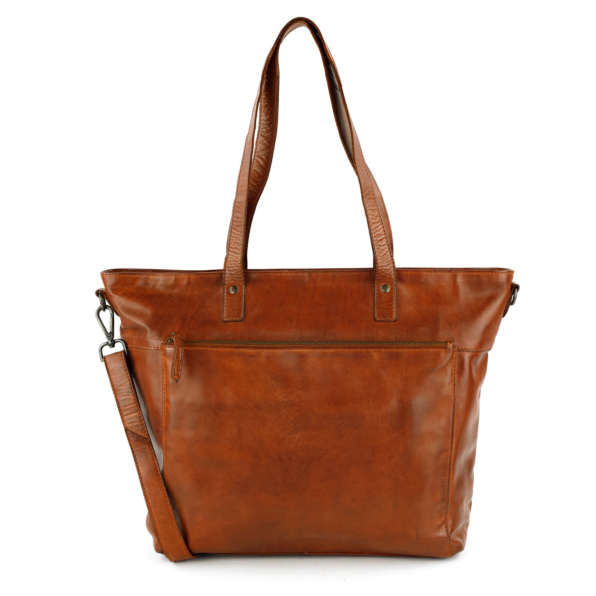 Laptoptas/shopper 14” 'Emila' cognac