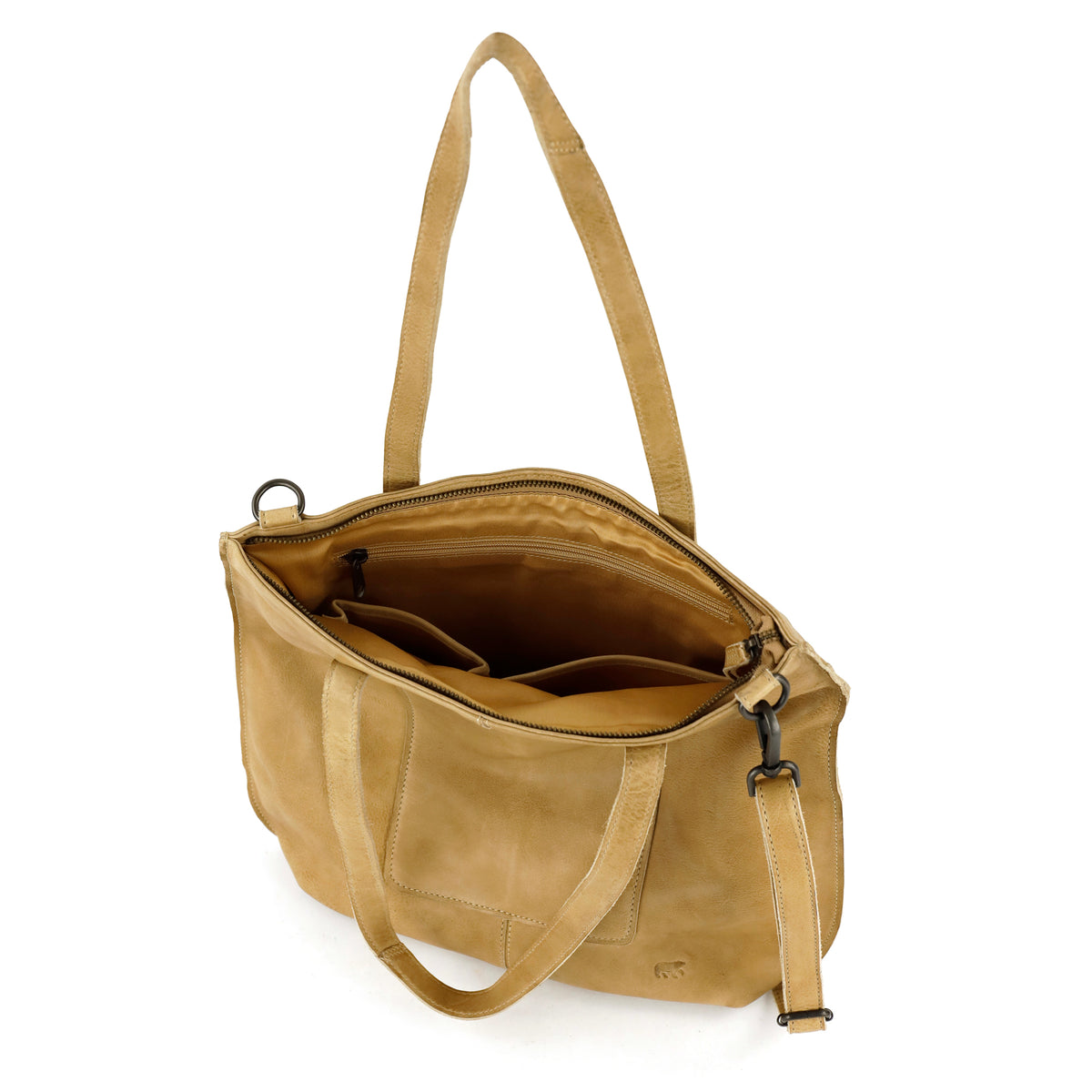 Shopper/schoudertas 'Celeste' beige