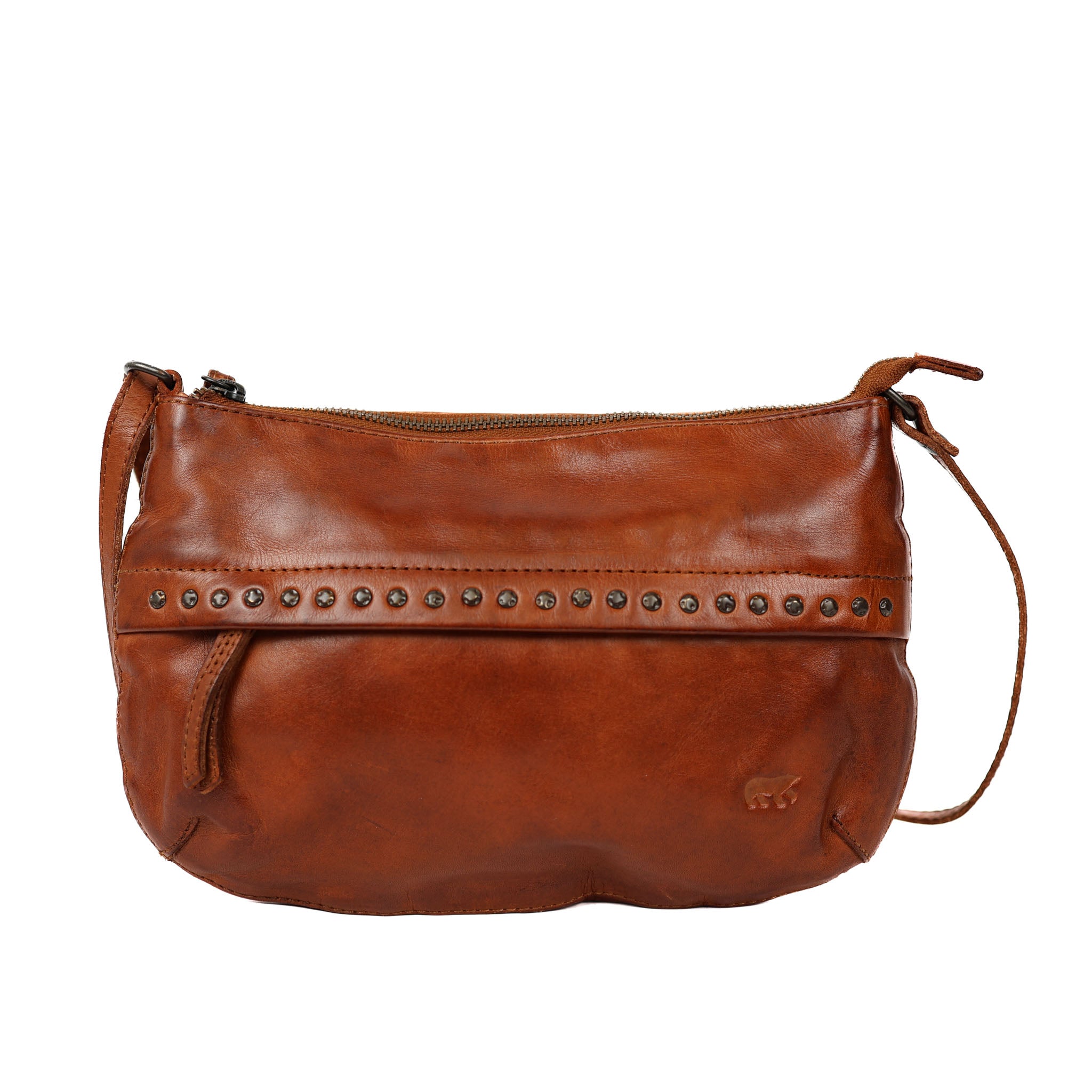 Shoulderbag 'Gabi' cognac