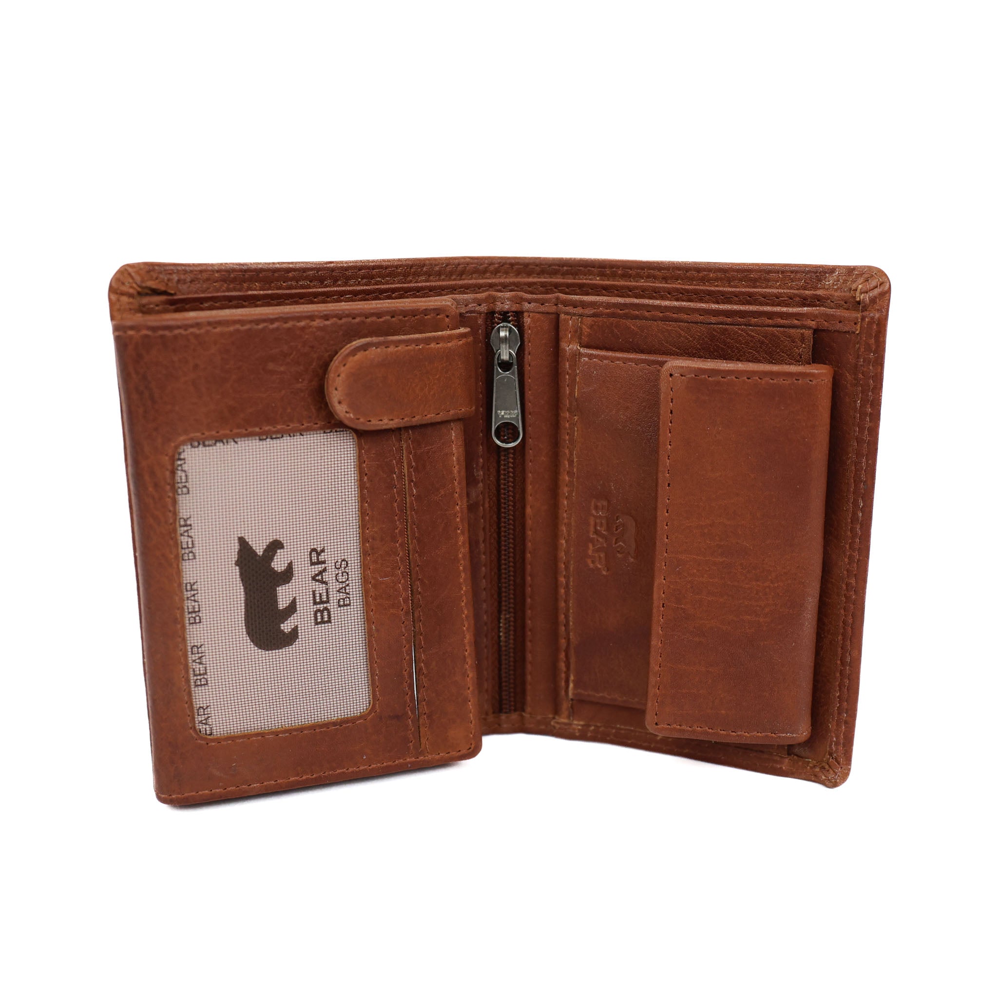 High billfold 'Aiden' cognac