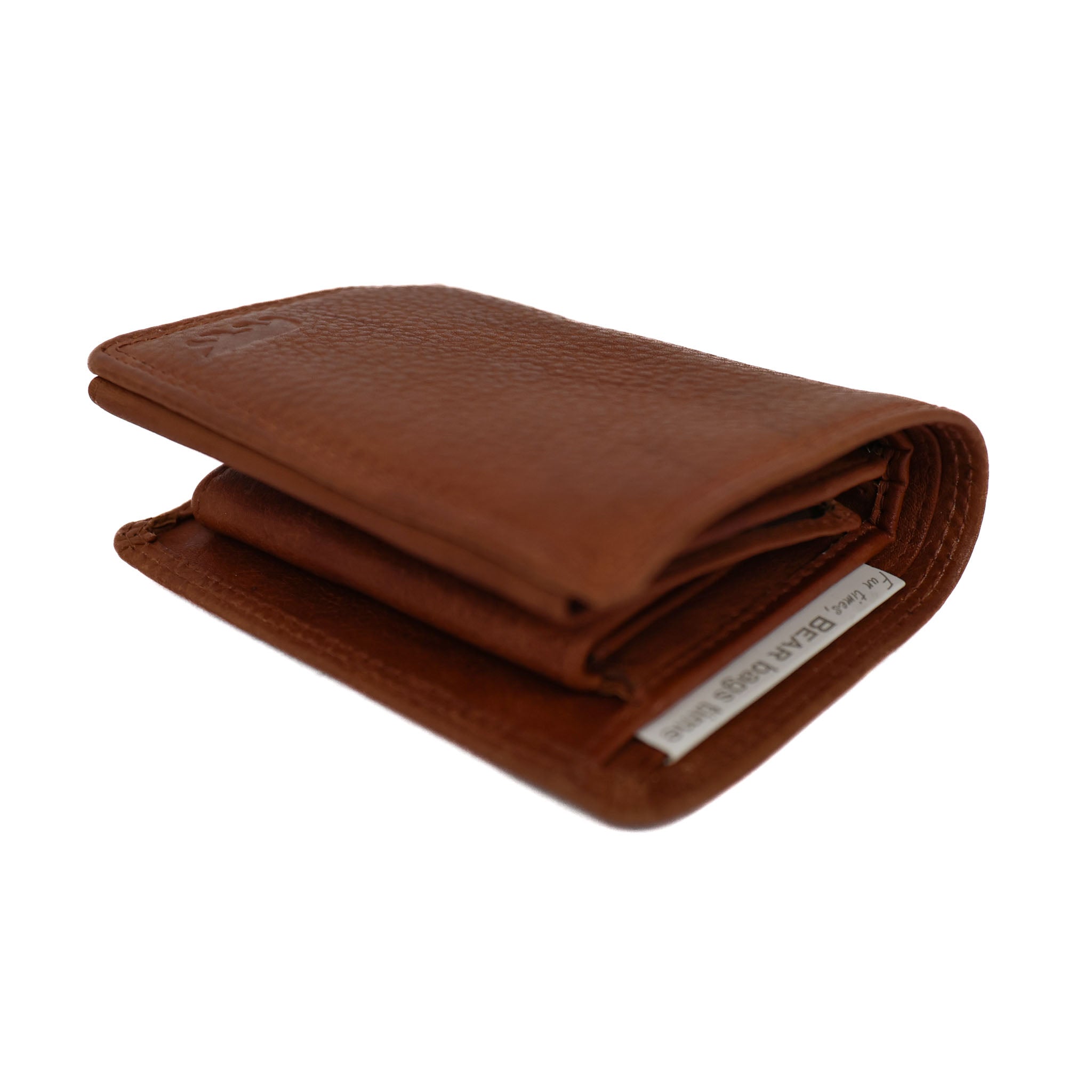 Hoge billfold 'Nolan' cognac