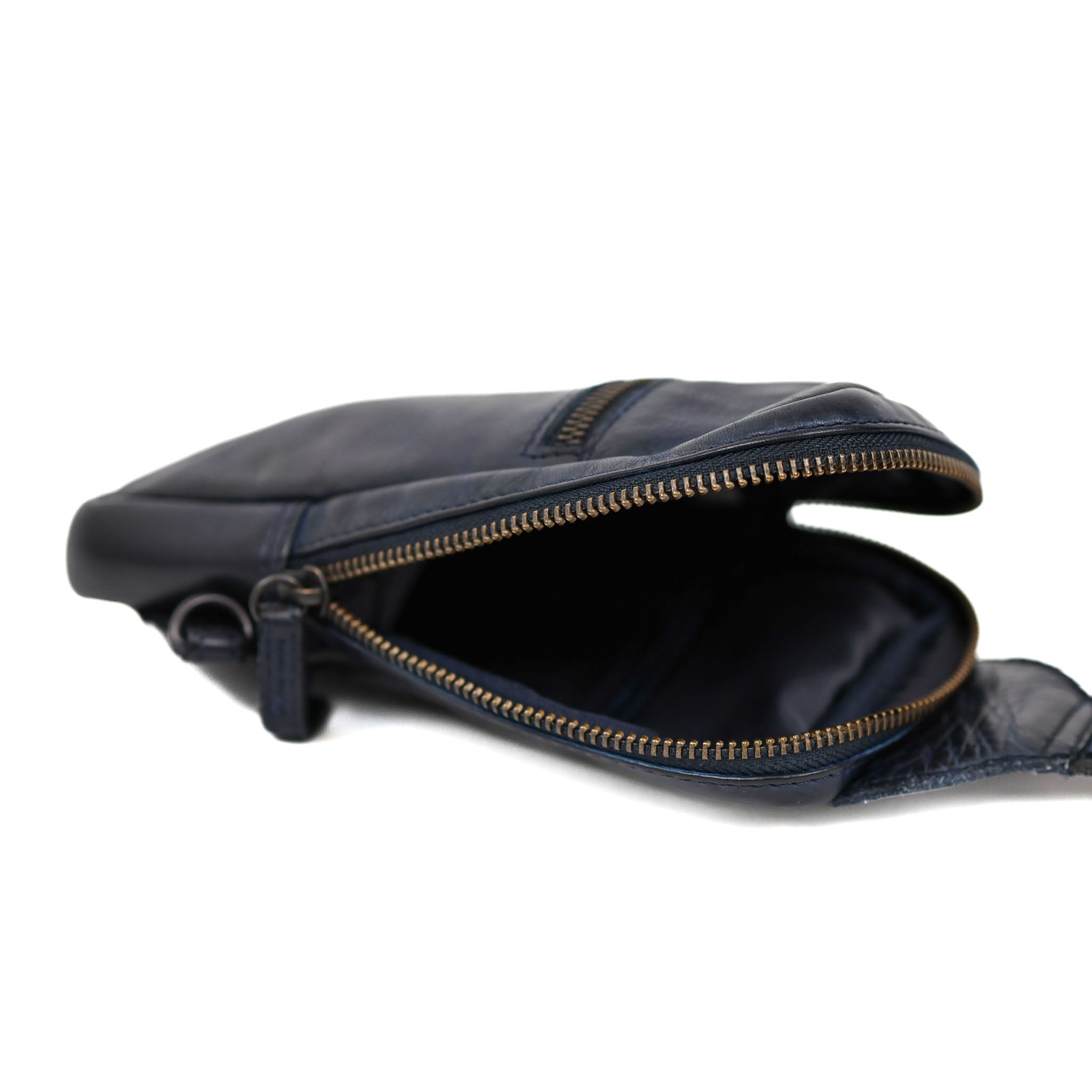 Klein crossbody tasje 'Nikki' donkerblauw