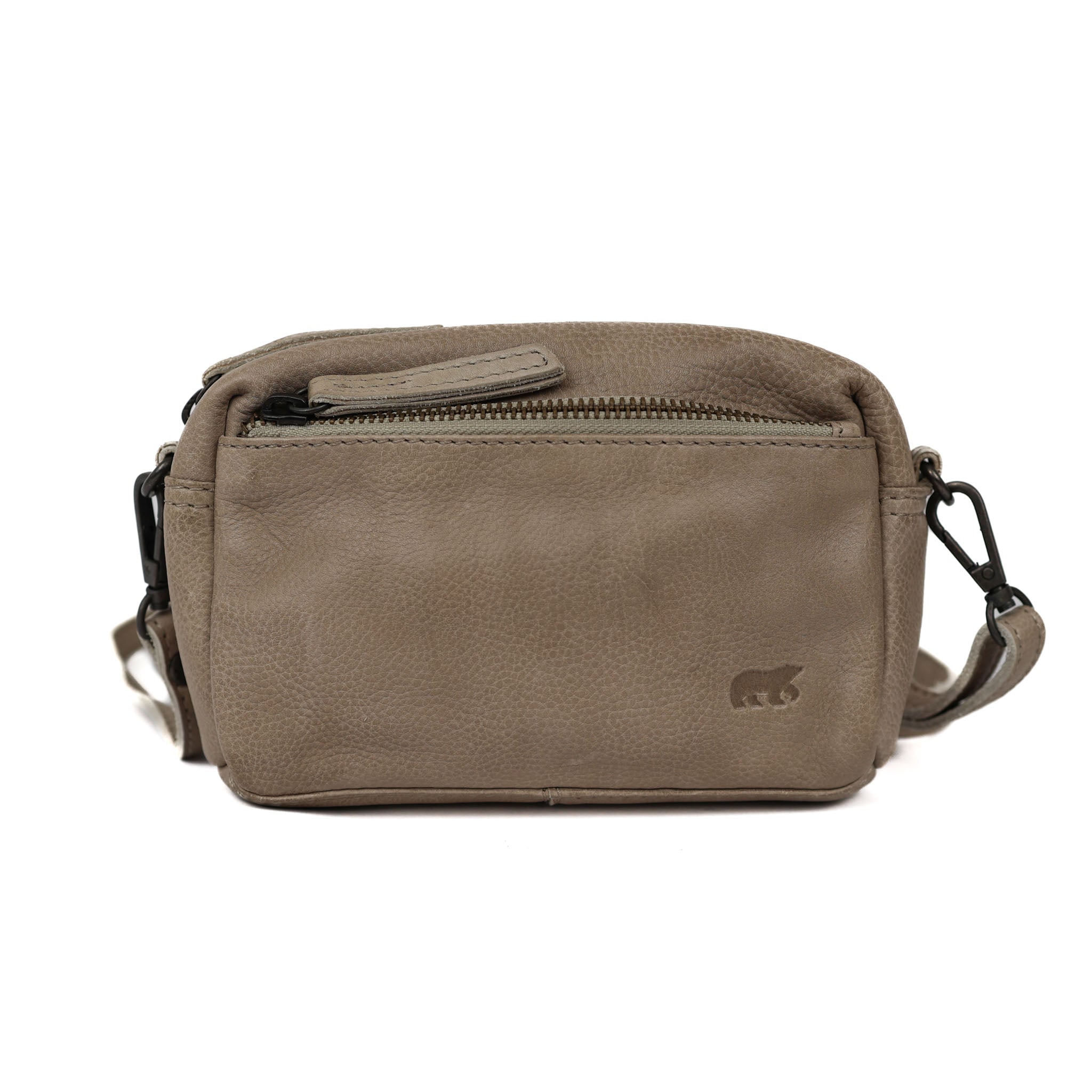 Mini shoulder bag 'Tamara' silver mink