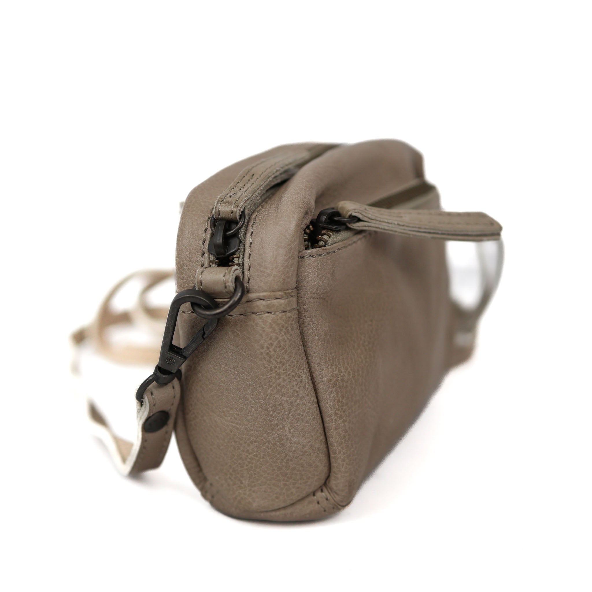 Mini shoulder bag 'Tamara' silver mink
