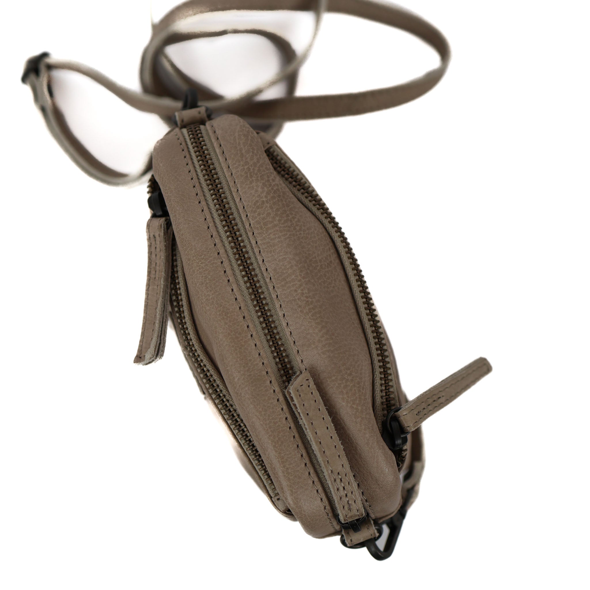 Mini shoulder bag 'Tamara' silver mink